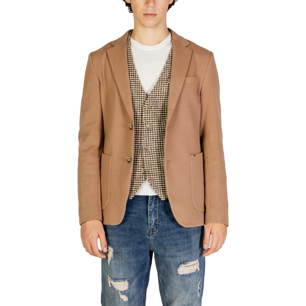 Men's Blazers Gianni Lupo Beige