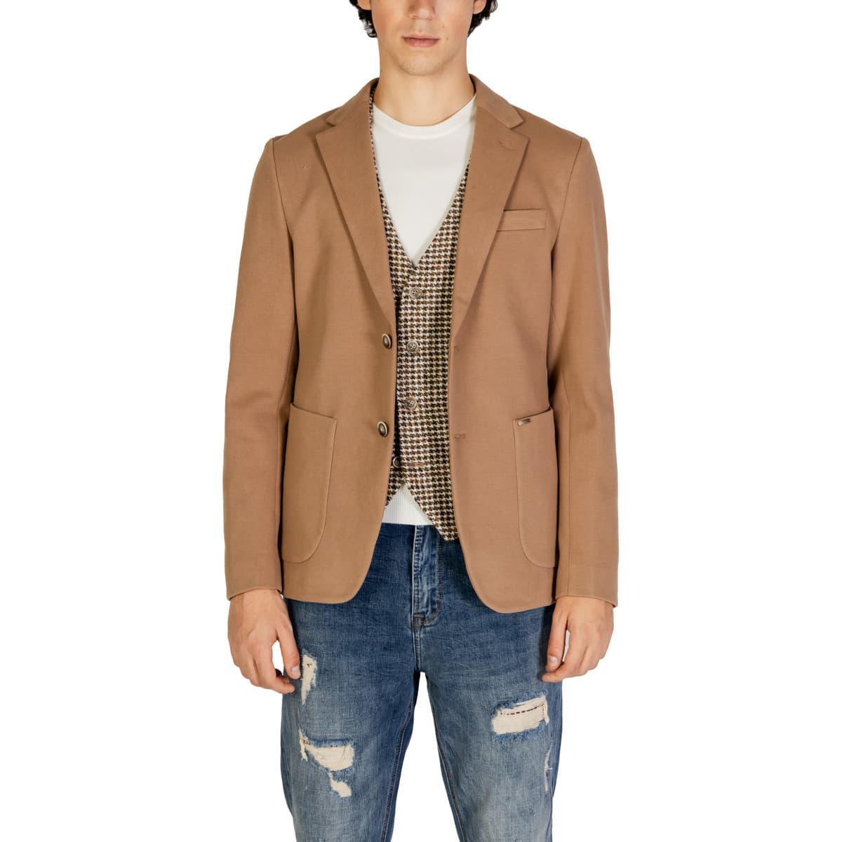 Men's Blazers Gianni Lupo Beige