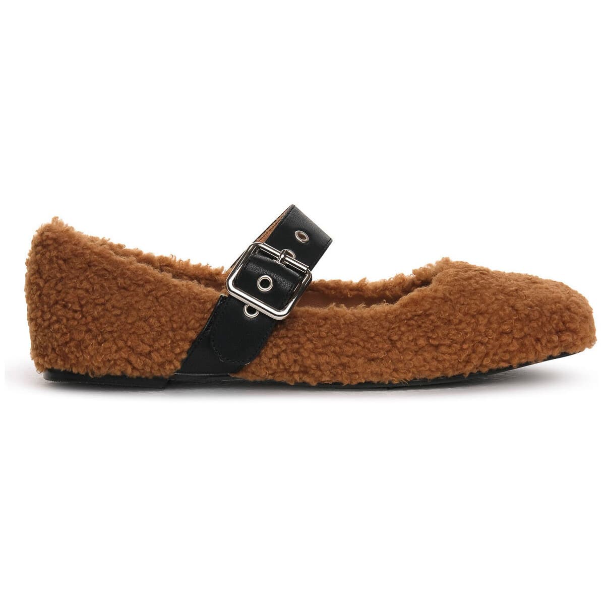 Women's Ballet Flats Hadel Brown
