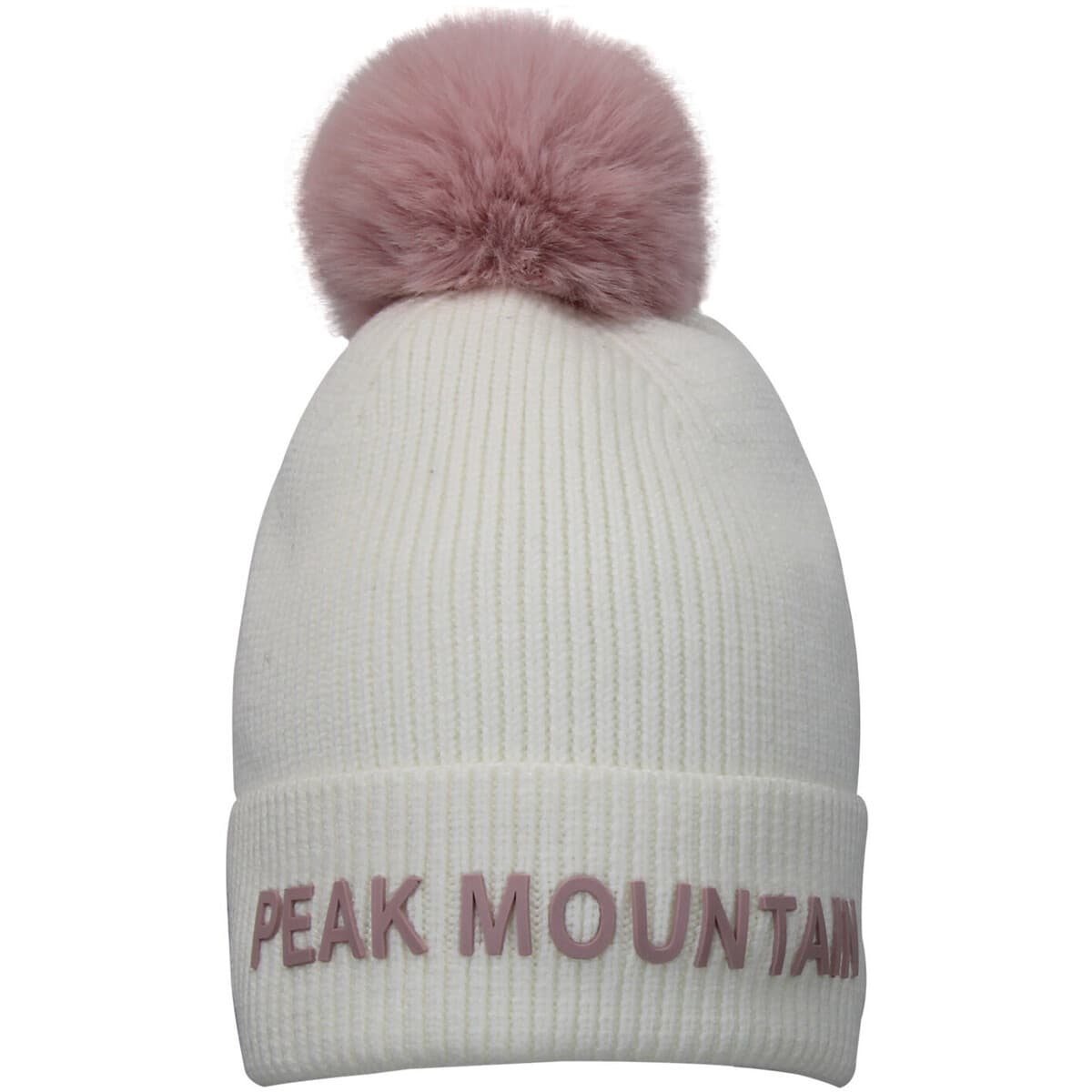 Women's Beanies Peak Mountain Beige