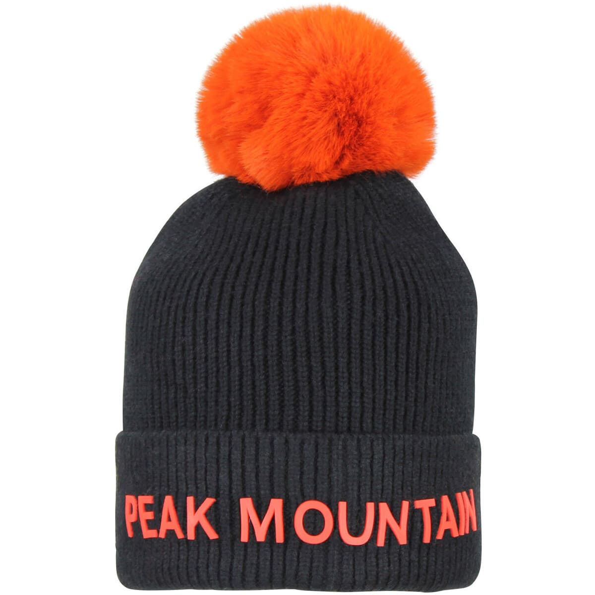 Men's Beanies Peak Mountain Black