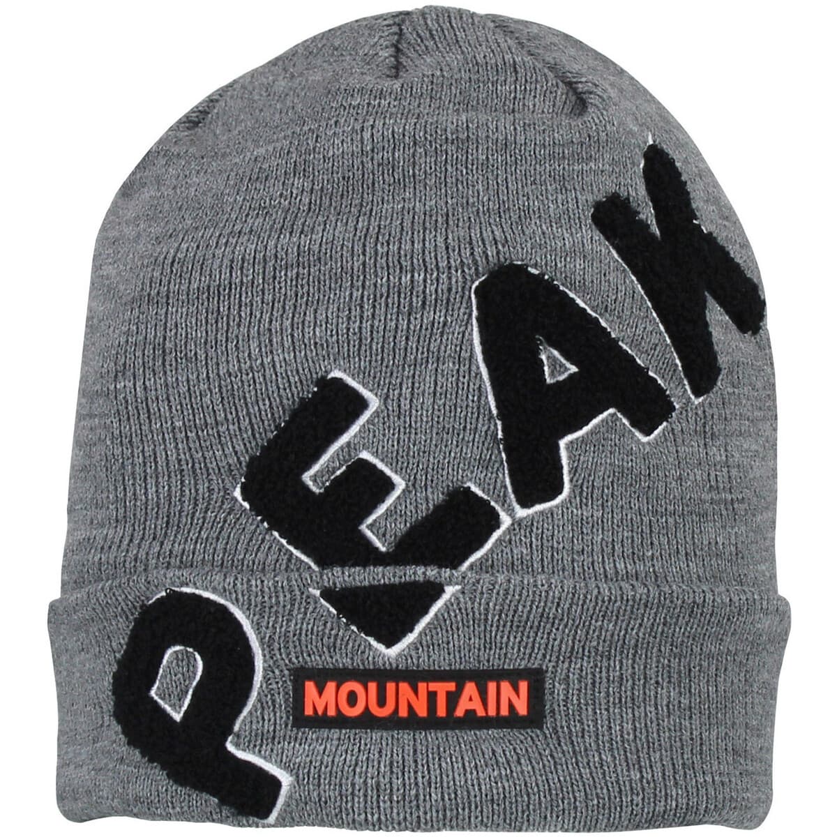 Women's Beanies Peak Mountain Gray
