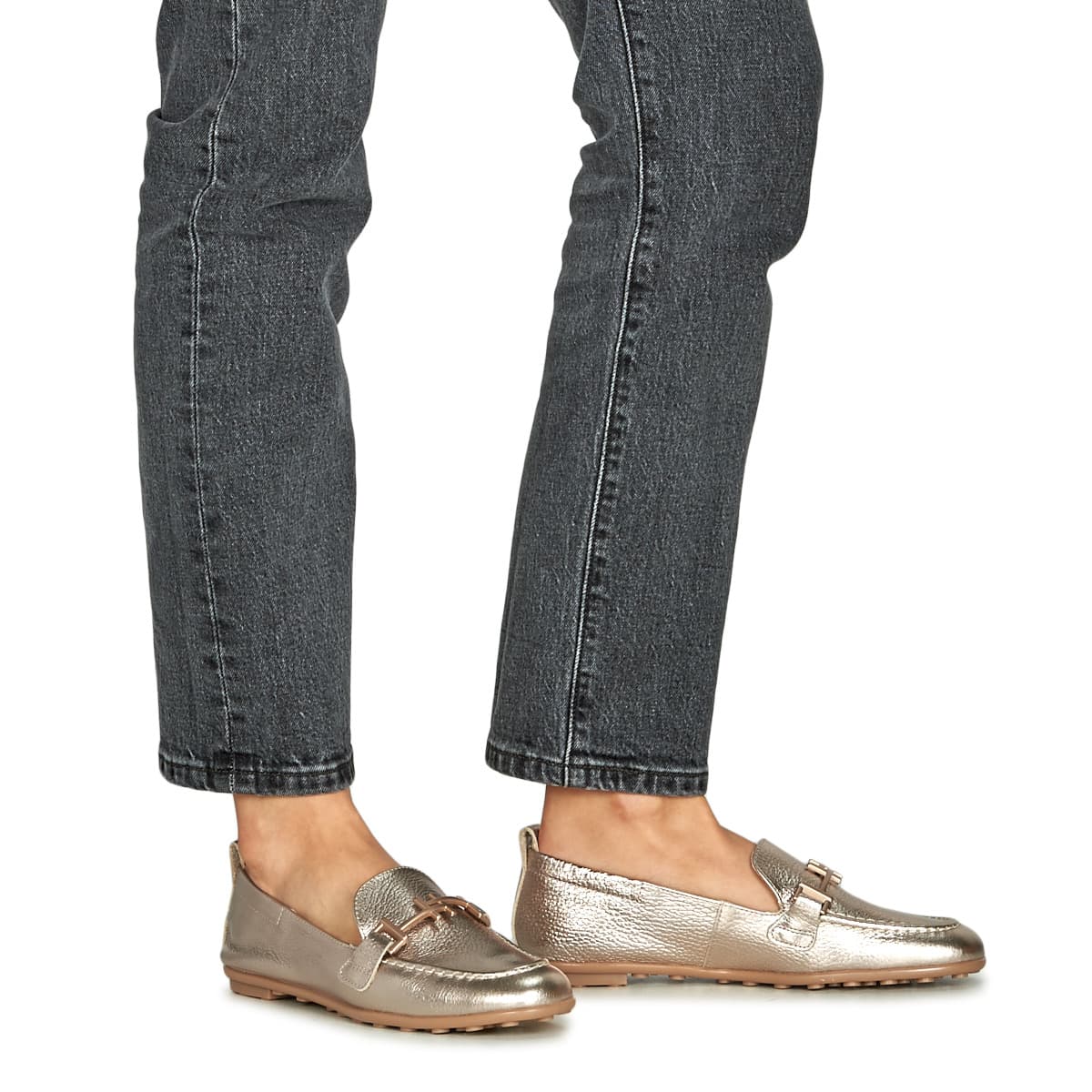 Women's Loafers Hispanitas Gold