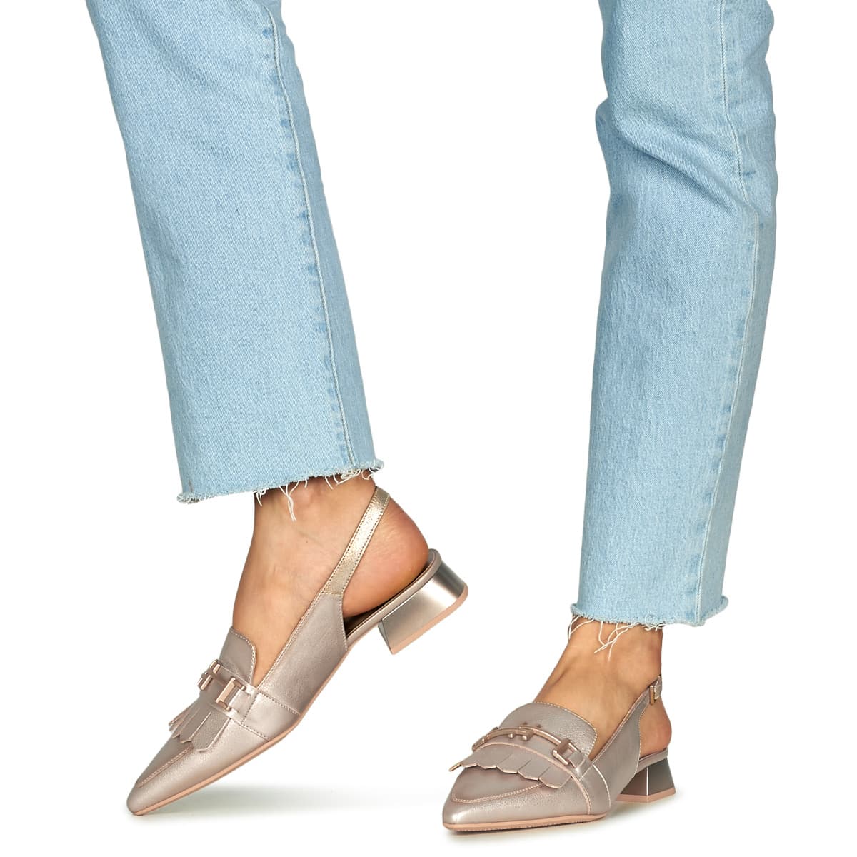 Women's Pumps Hispanitas Gold