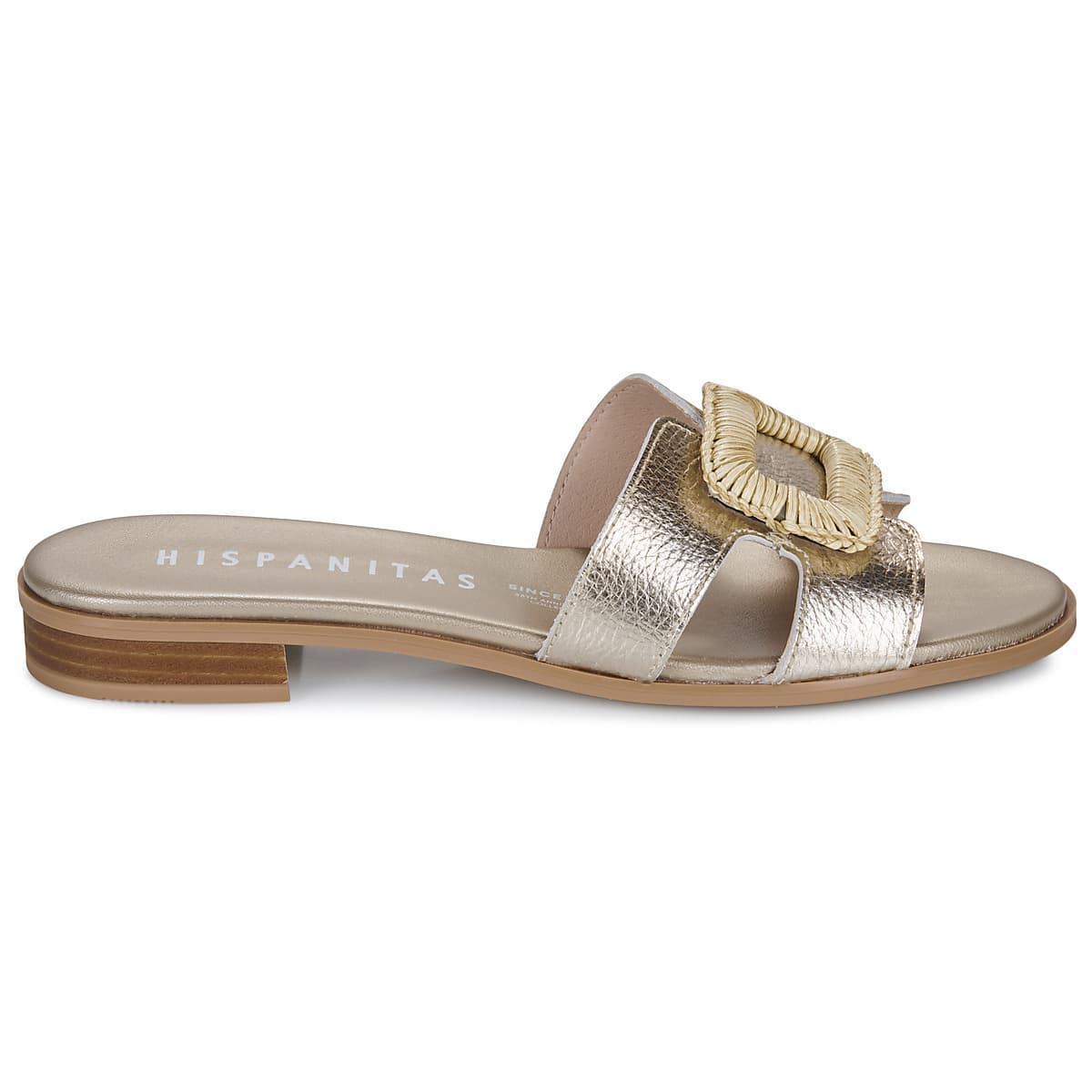 Women's Mules Hispanitas Gold