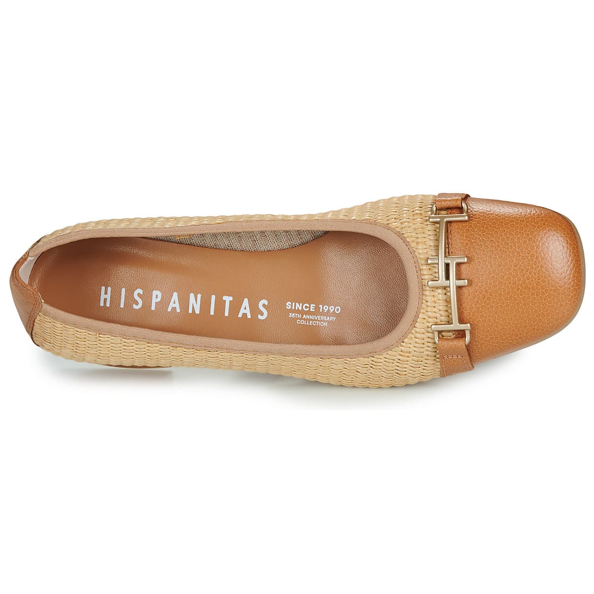 Women's Ballet Flats Hispanitas Brown