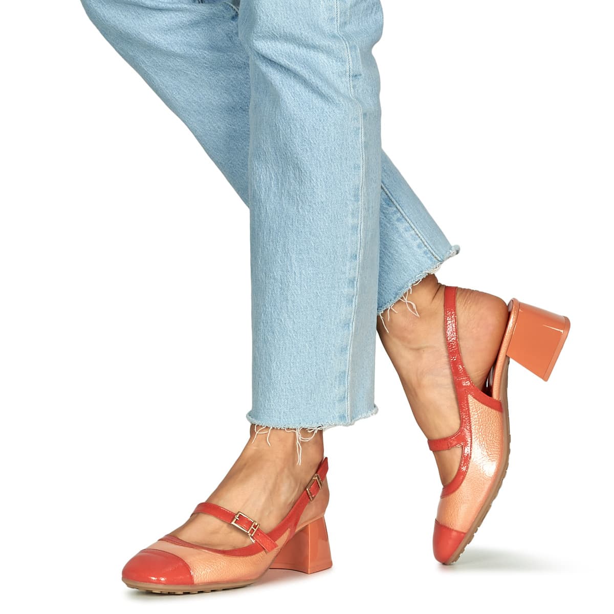 Women's Pumps Hispanitas Orange