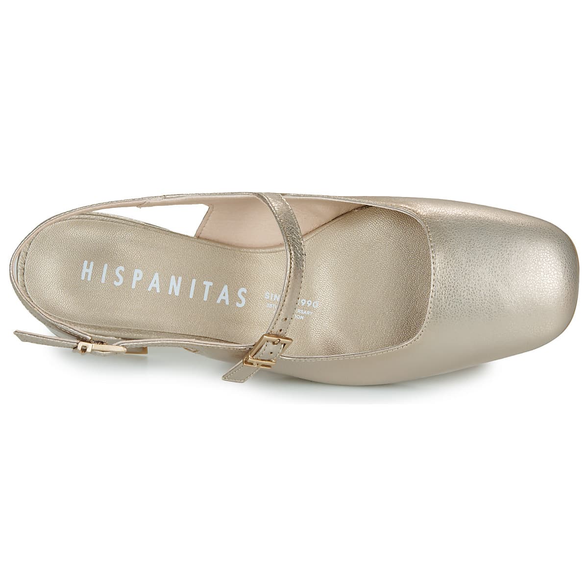 Women's Ballet Flats Hispanitas Gold