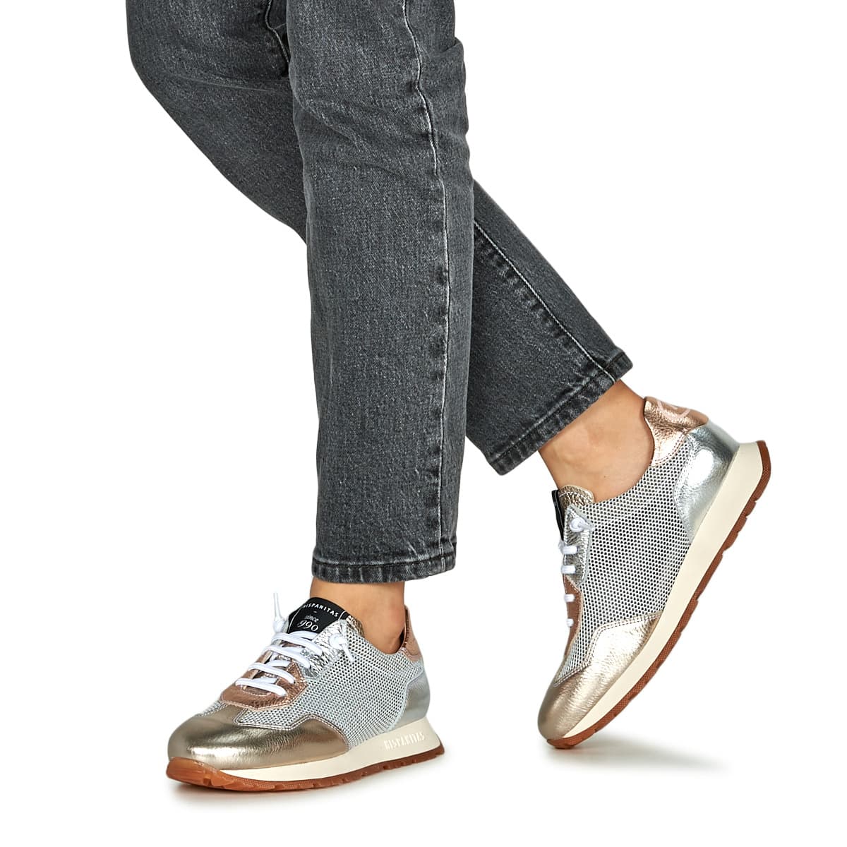 Women's Sneakers Hispanitas Silver