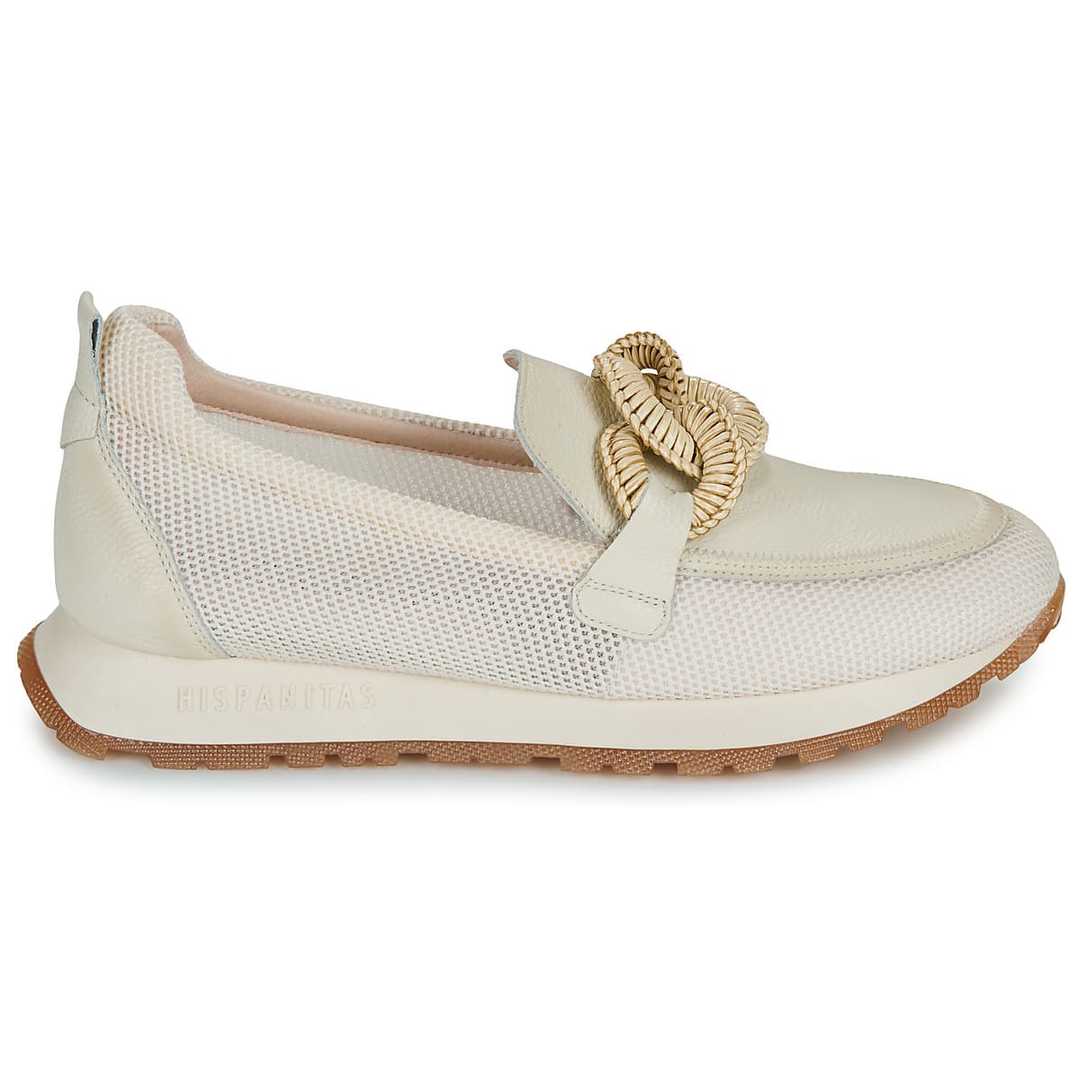 Women's Loafers Hispanitas Beige