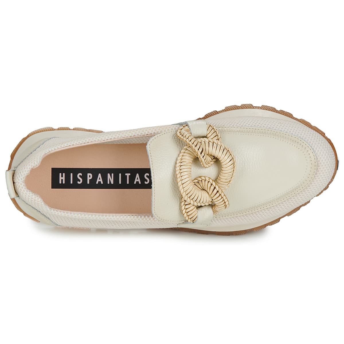 Women's Loafers Hispanitas Beige