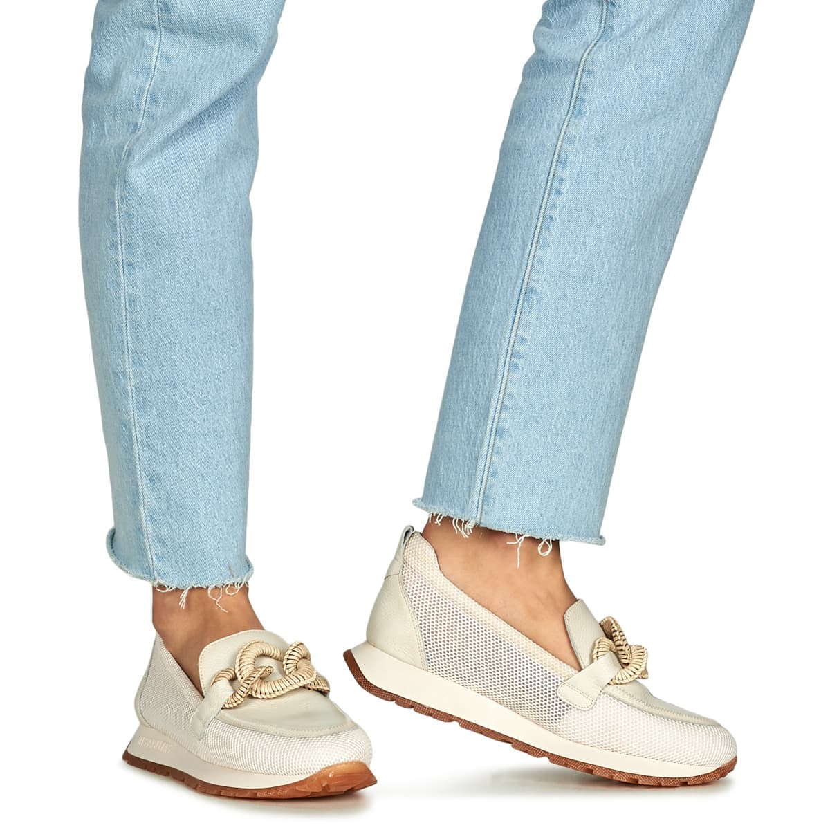 Women's Loafers Hispanitas Beige