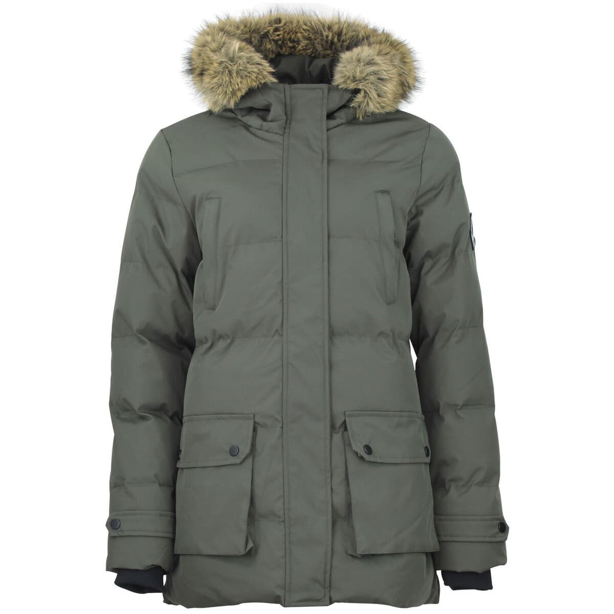 Women's Parkas Peak Mountain Khaki