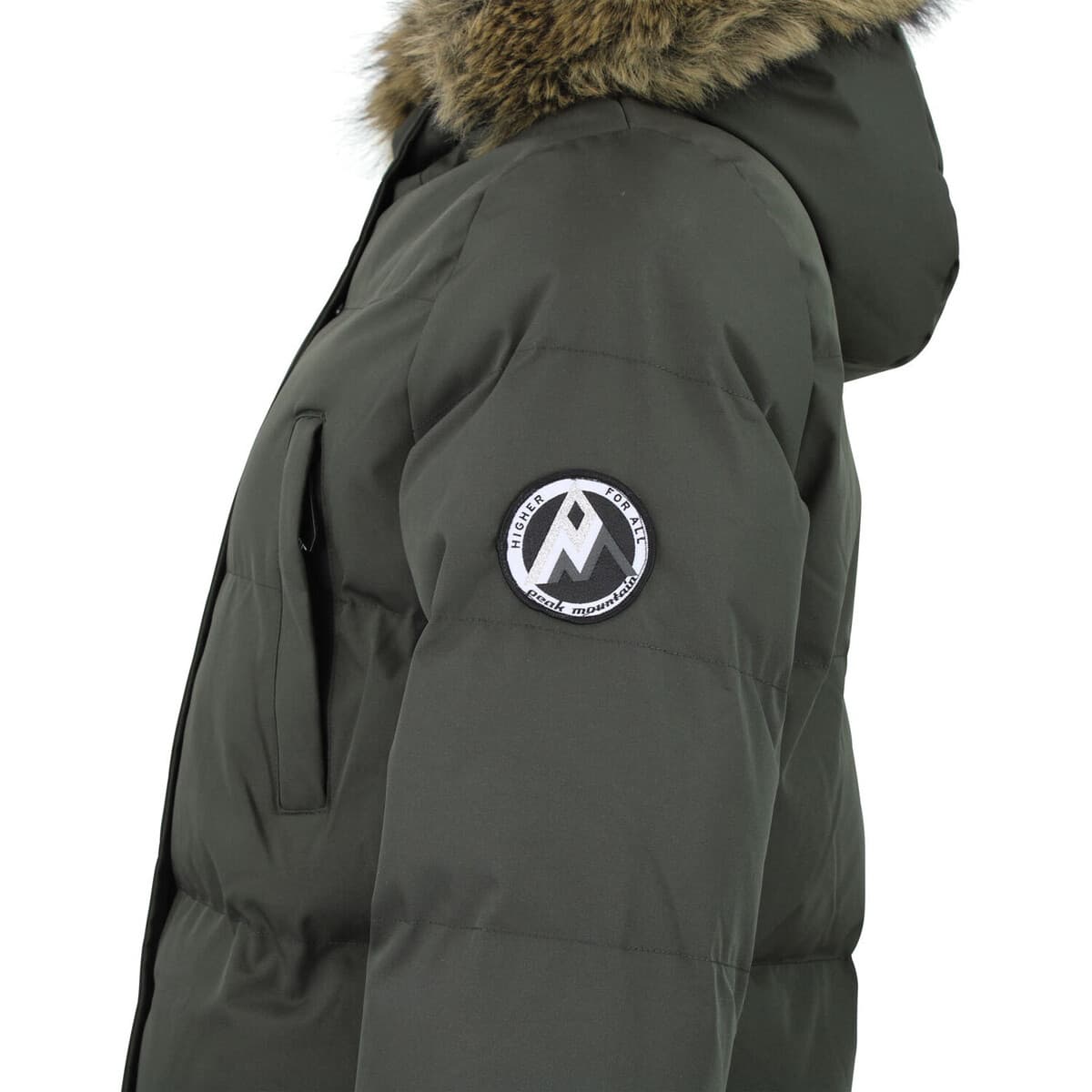 Women's Parkas Peak Mountain Khaki