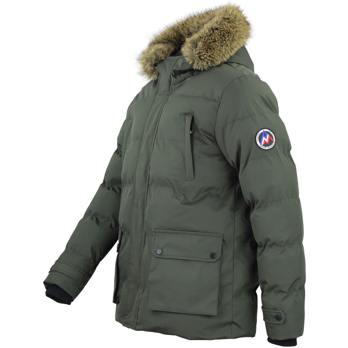 Men's Parkas Peak Mountain Khaki