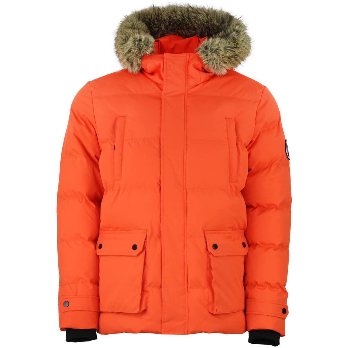 Men's Parkas Peak Mountain Orange