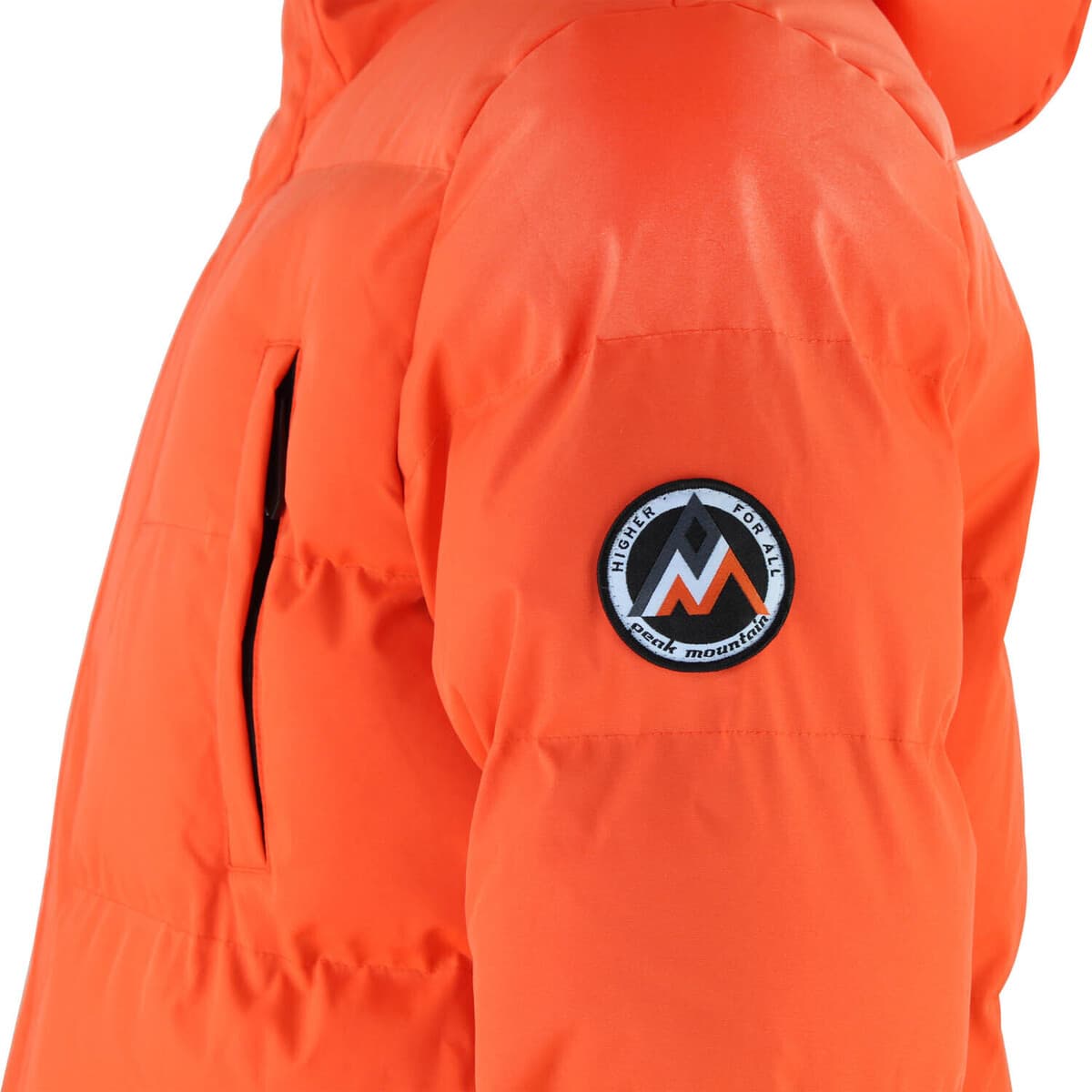 Men's Parkas Peak Mountain Orange