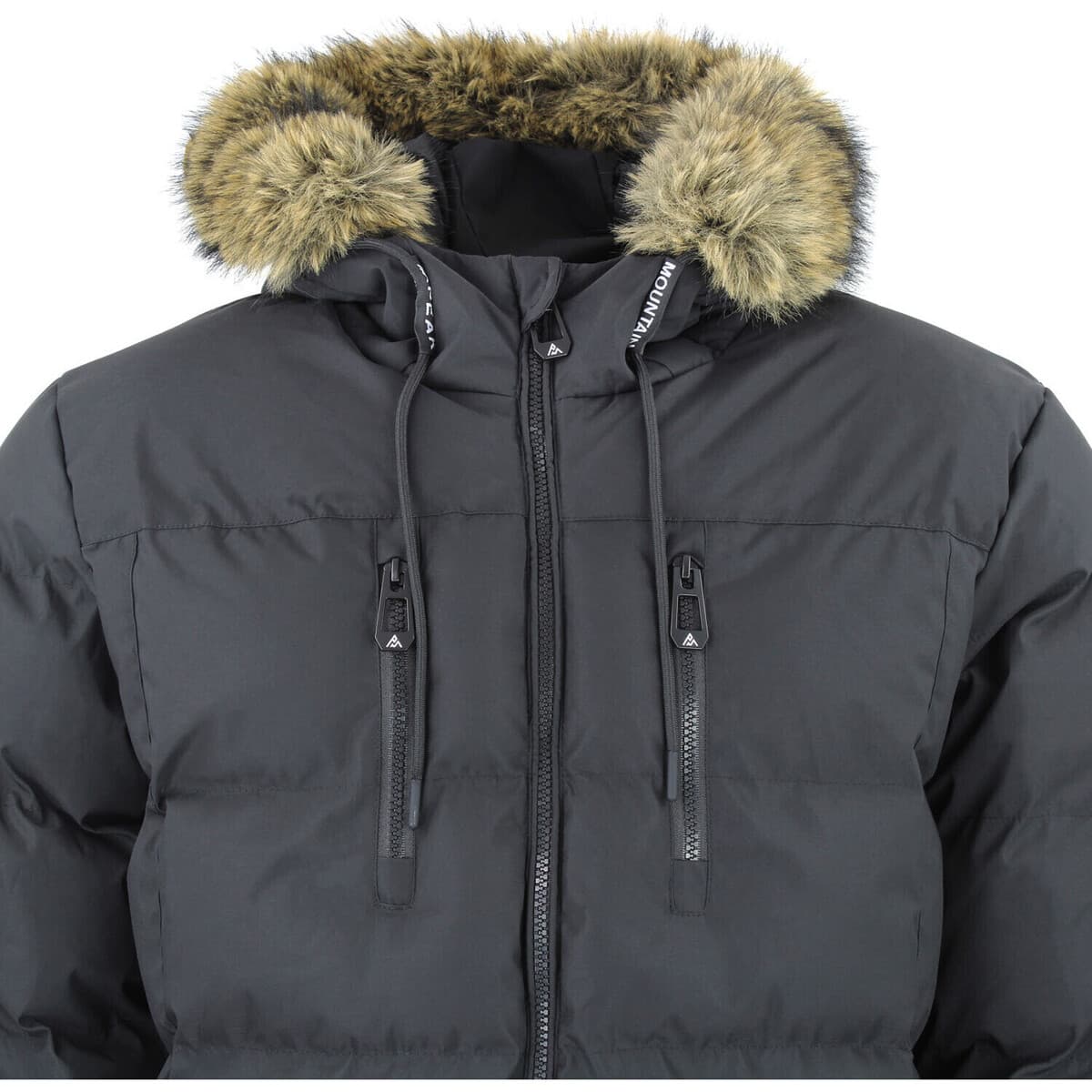 Men's Parkas Peak Mountain Black
