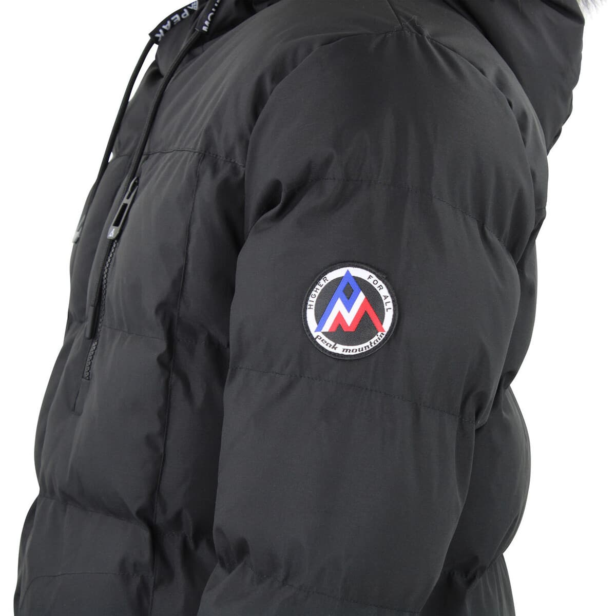 Men's Parkas Peak Mountain Black