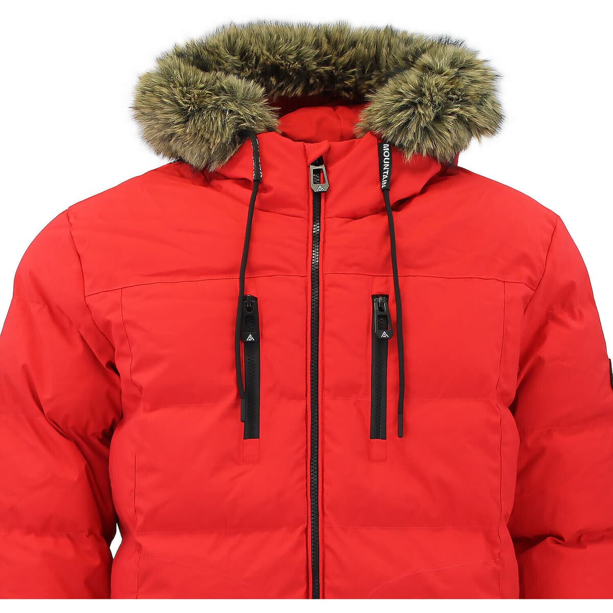 Men's Parkas Peak Mountain Red
