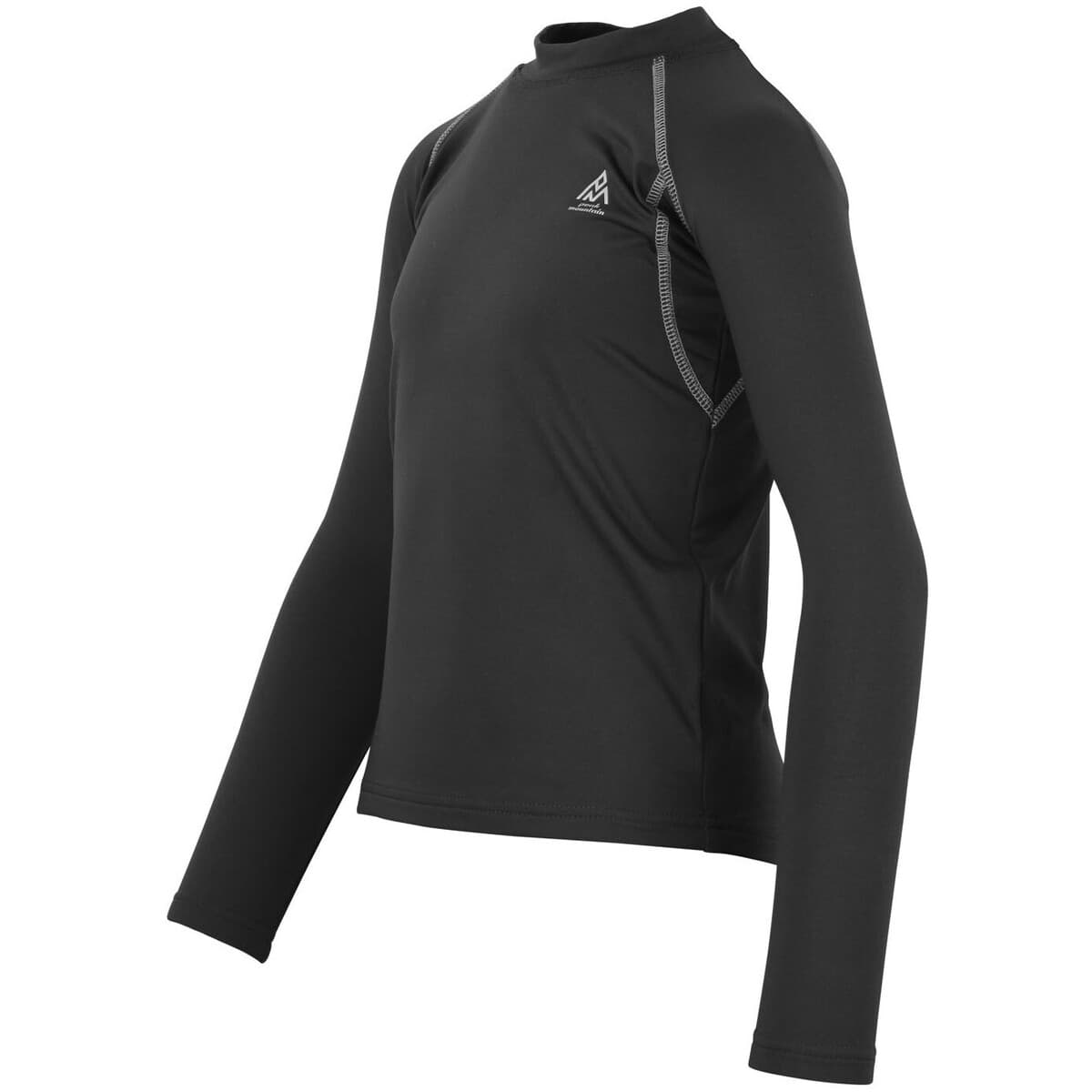 Boys' T-Shirts Peak Mountain Black