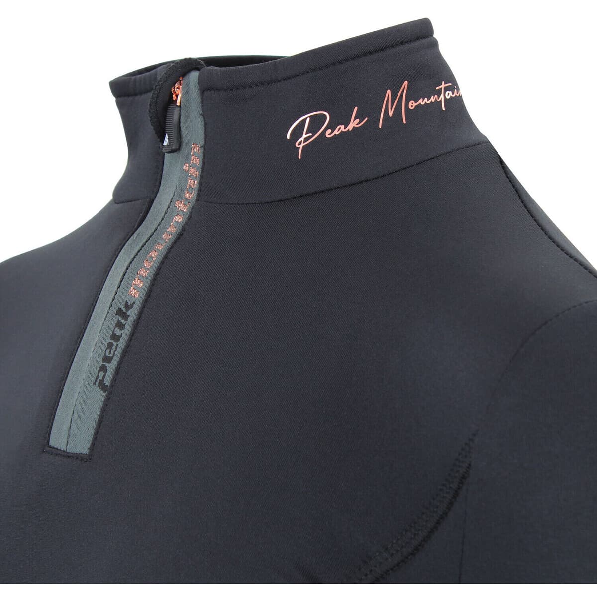 Girls' T-Shirts Peak Mountain Black