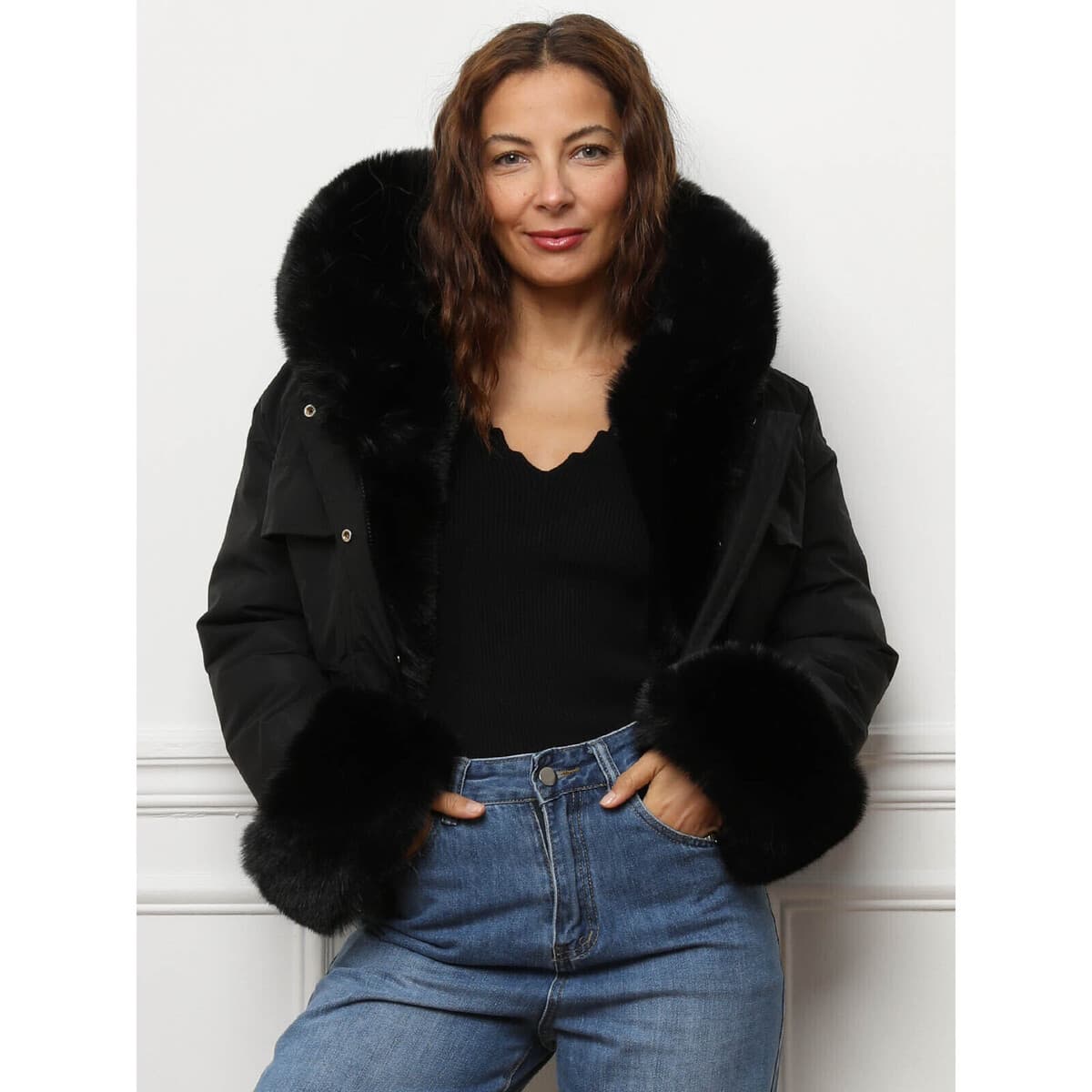 Women's Coats La Modeuse Black