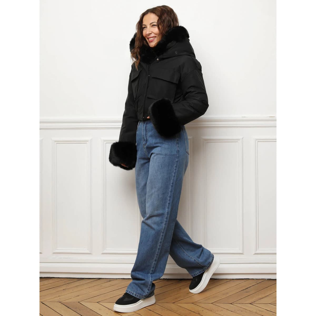 Women's Coats La Modeuse Black