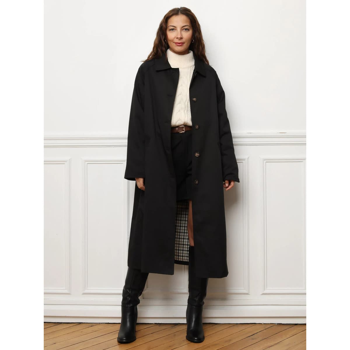 Women's Coats La Modeuse Black