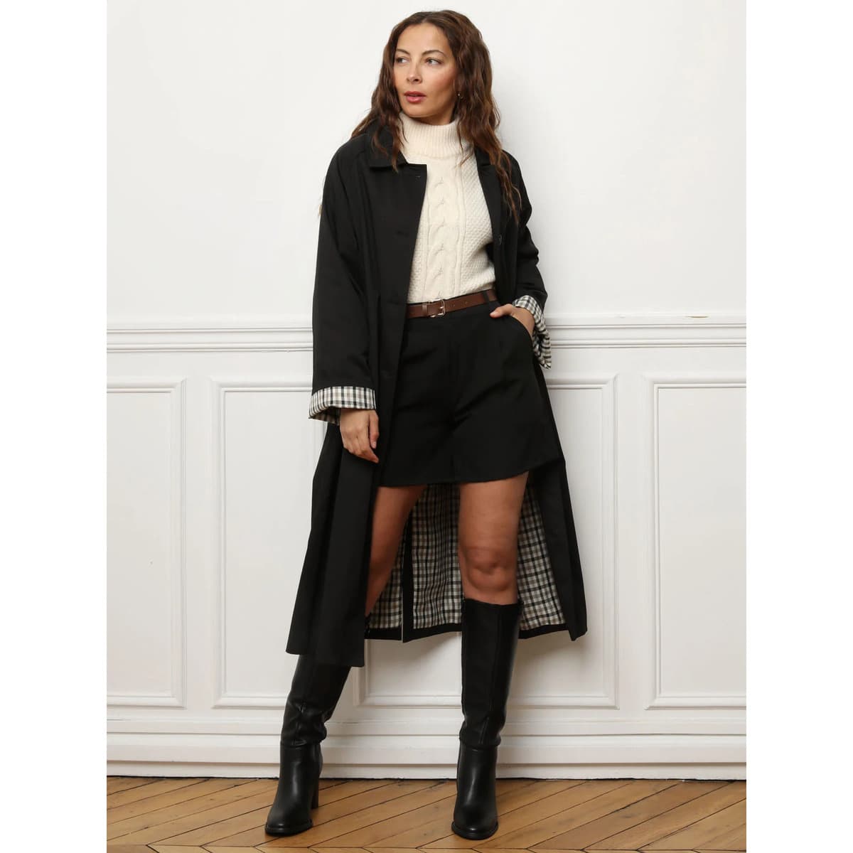 Women's Coats La Modeuse Black