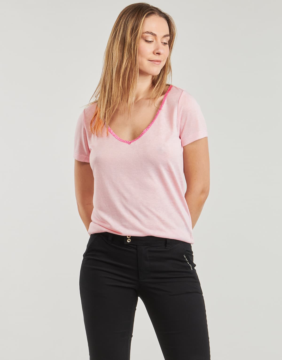 Women's T-Shirts Les Petites Bombes Pink