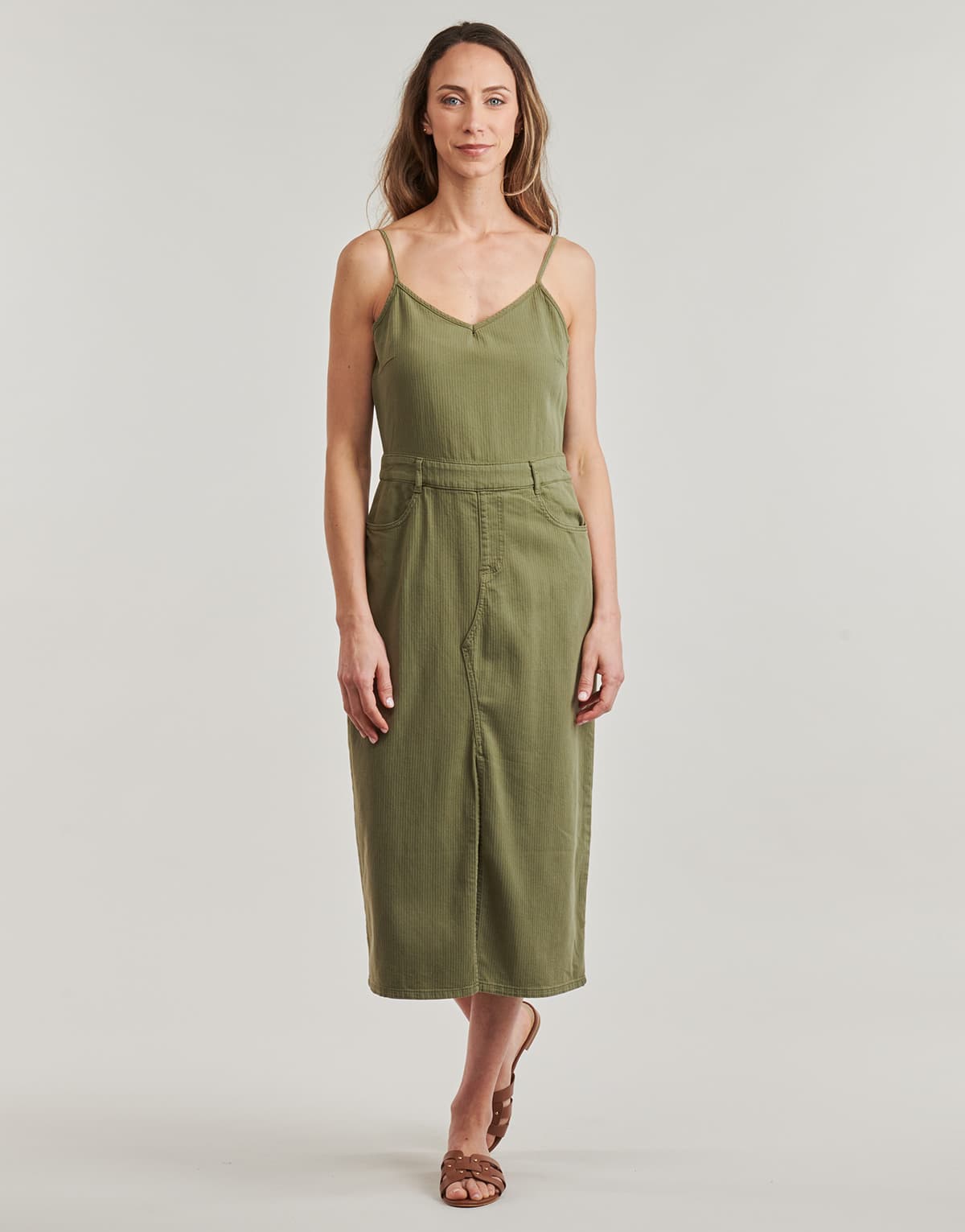 Women's Dresses Les Petites Bombes Khaki