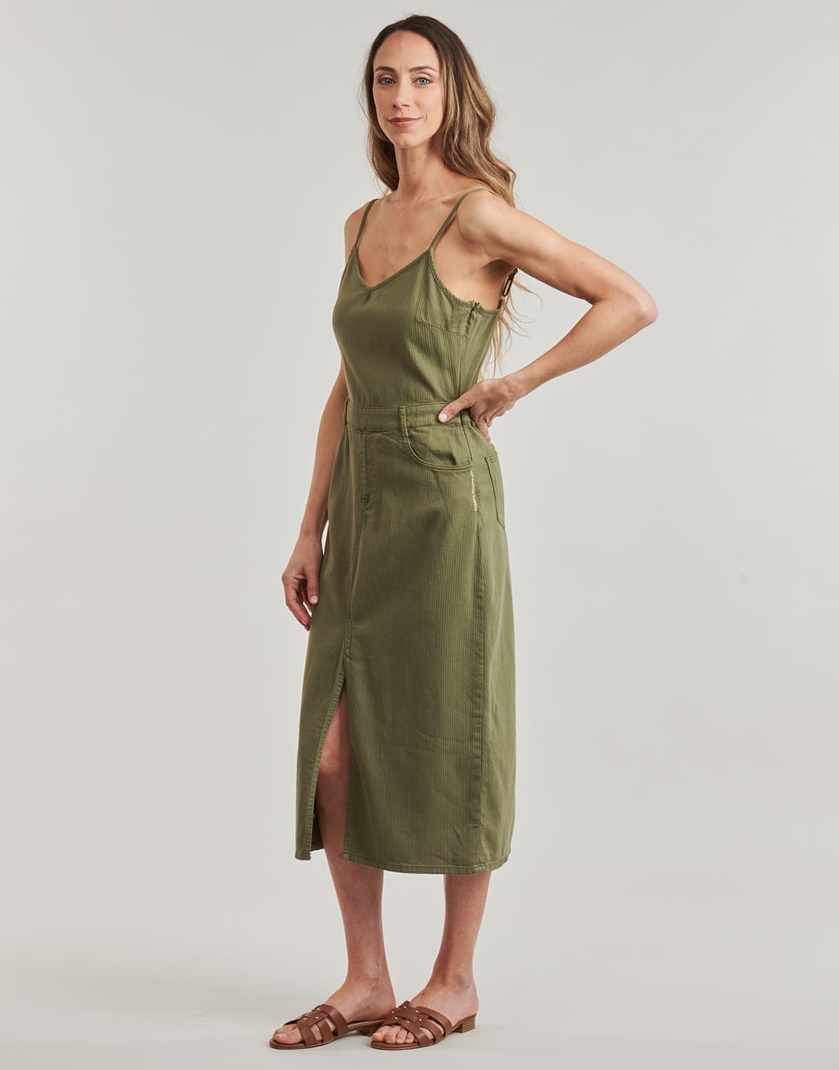 Women's Dresses Les Petites Bombes Khaki