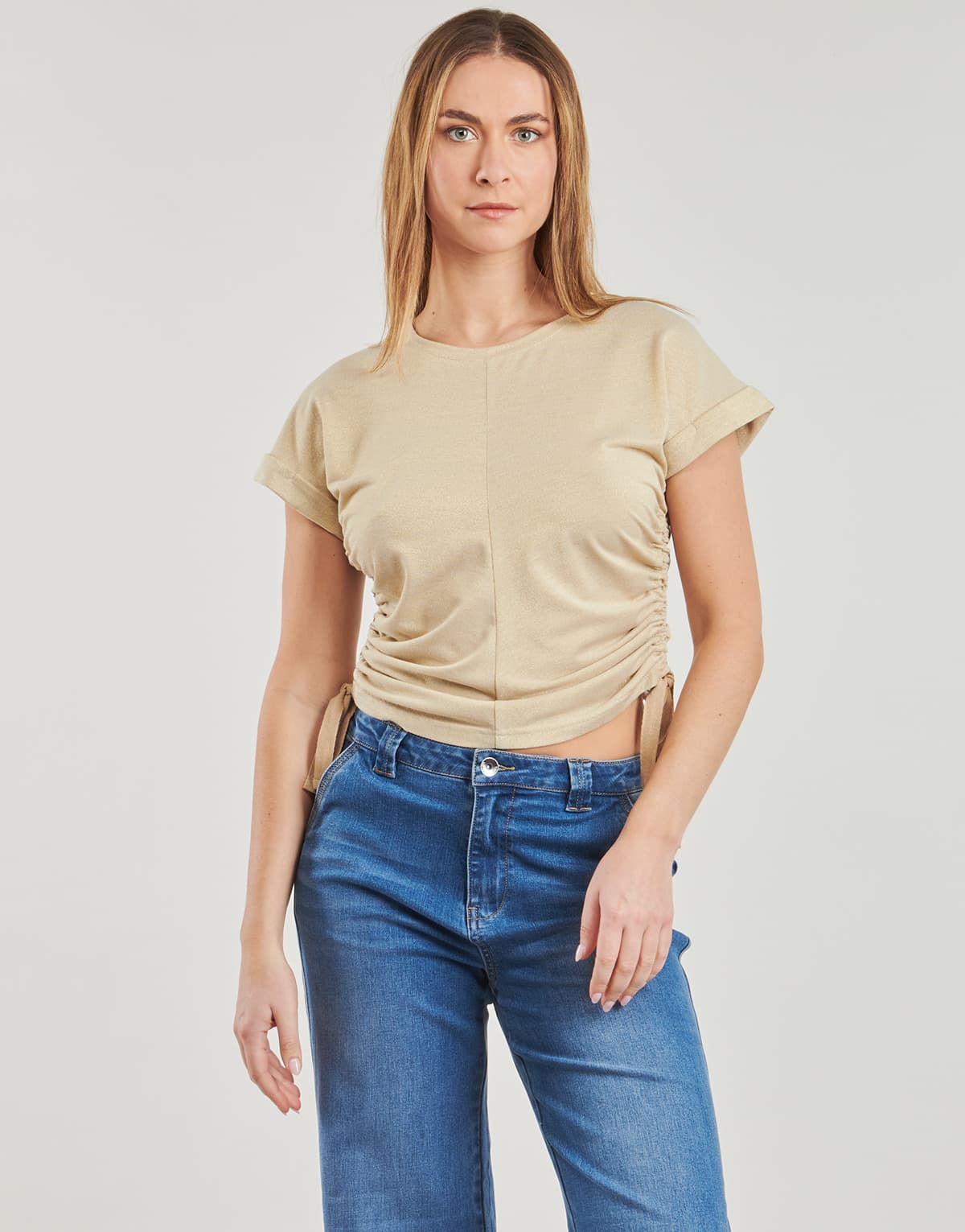 Women's T-Shirts Les Petites Bombes Beige