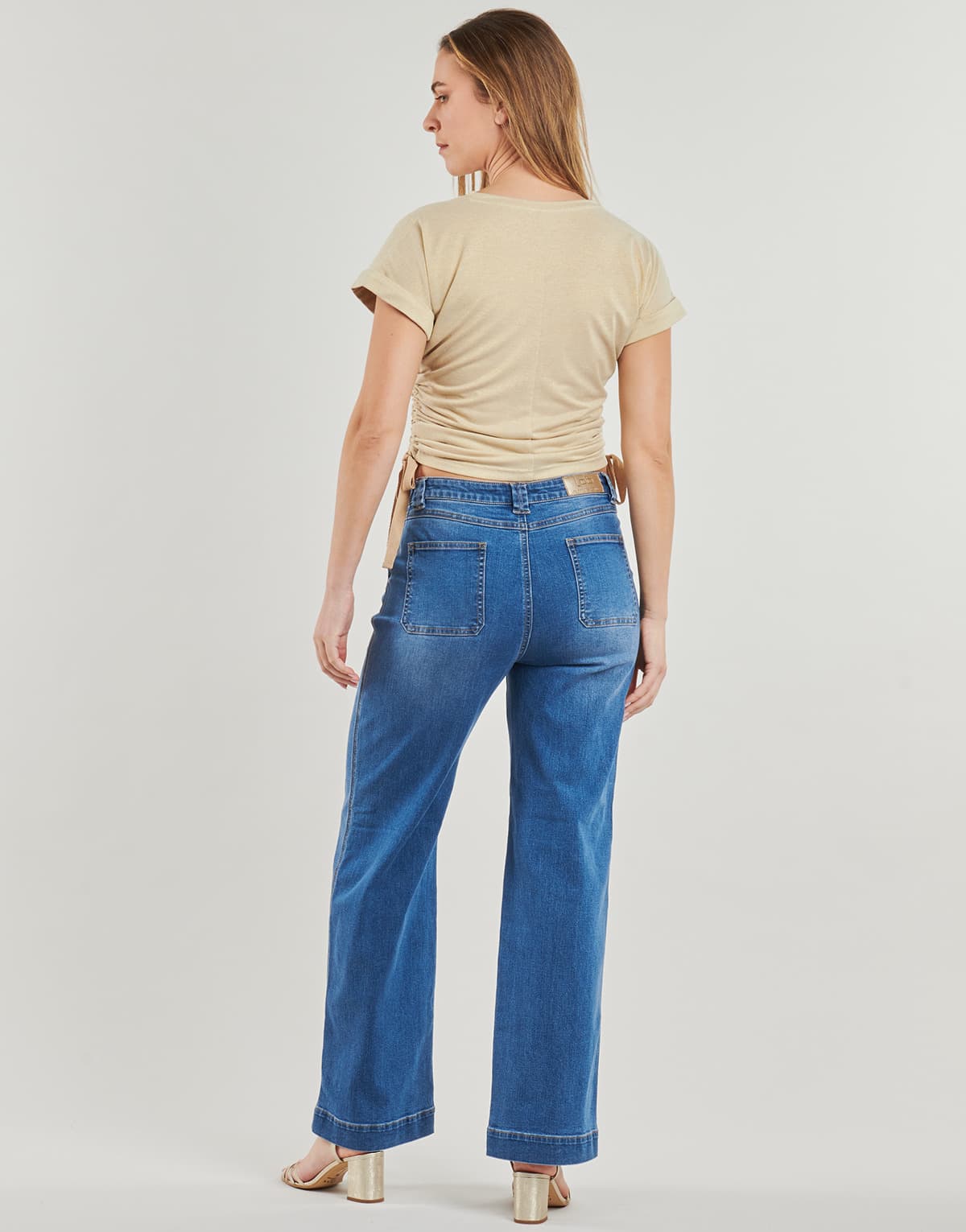 Women's T-Shirts Les Petites Bombes Beige