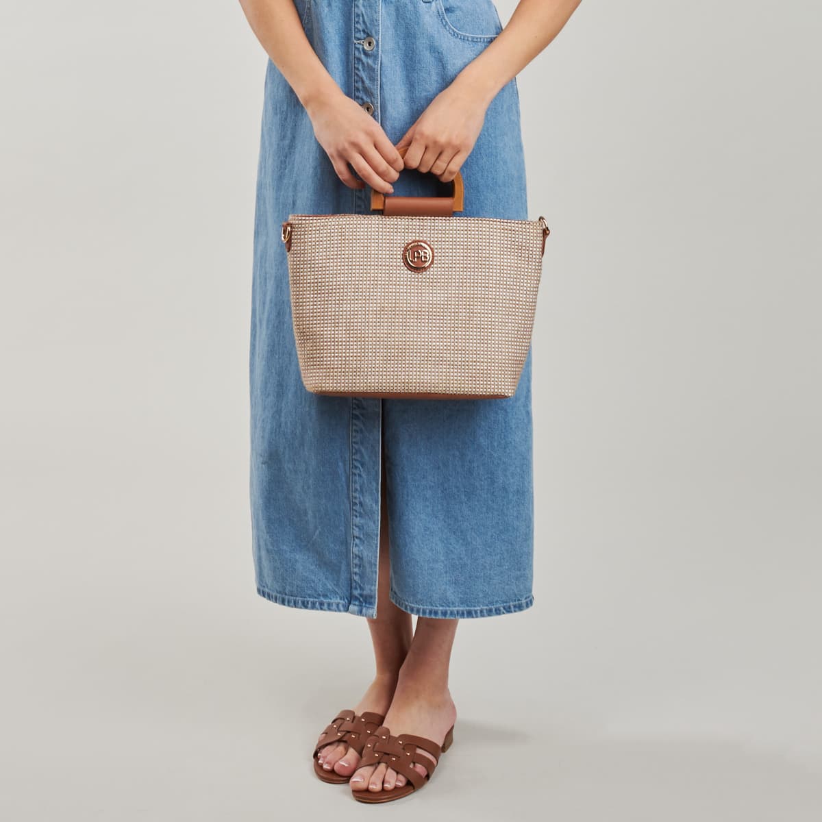 Women's Handbags Les Petites Bombes Beige