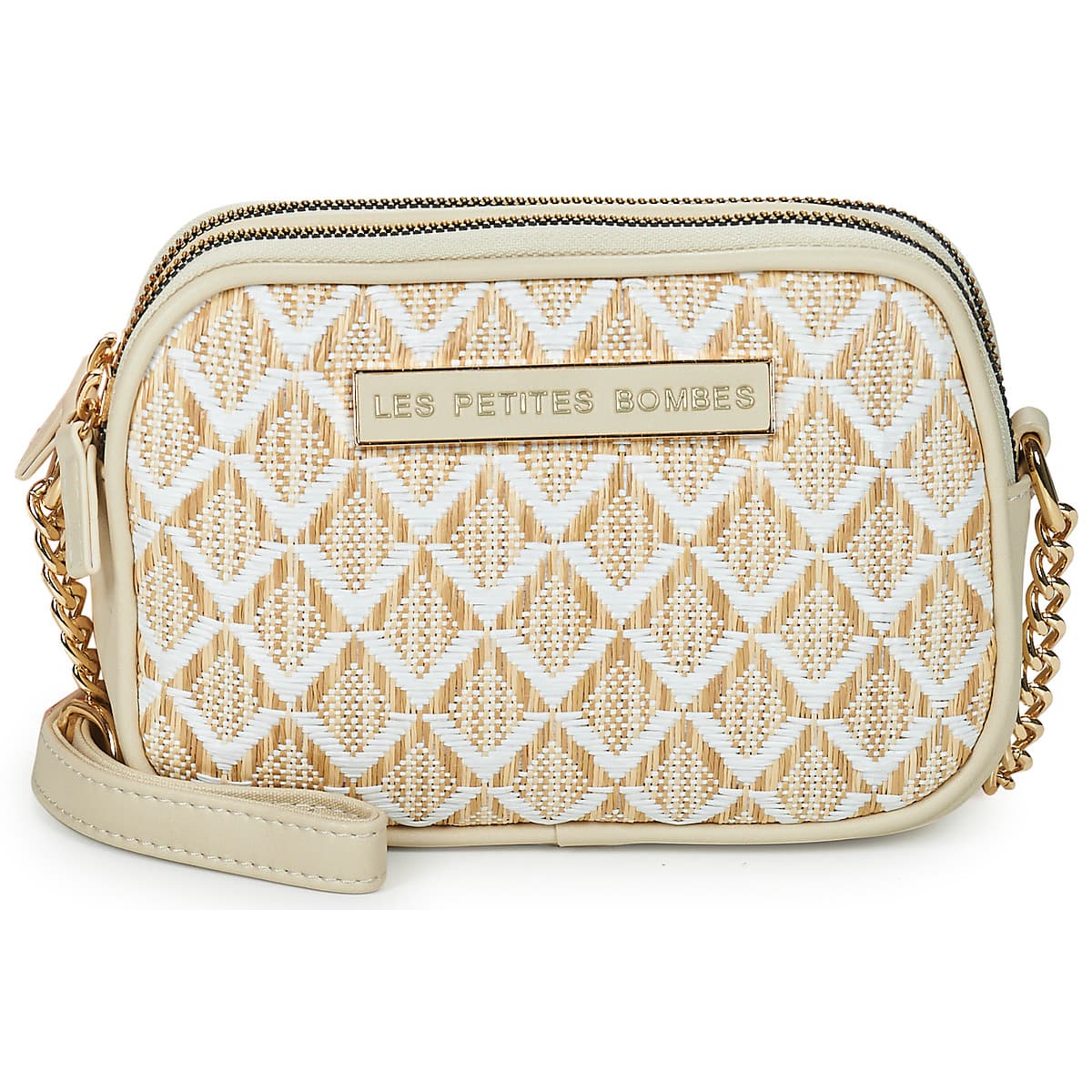 Women's Shoulder Bags Les Petites Bombes Beige