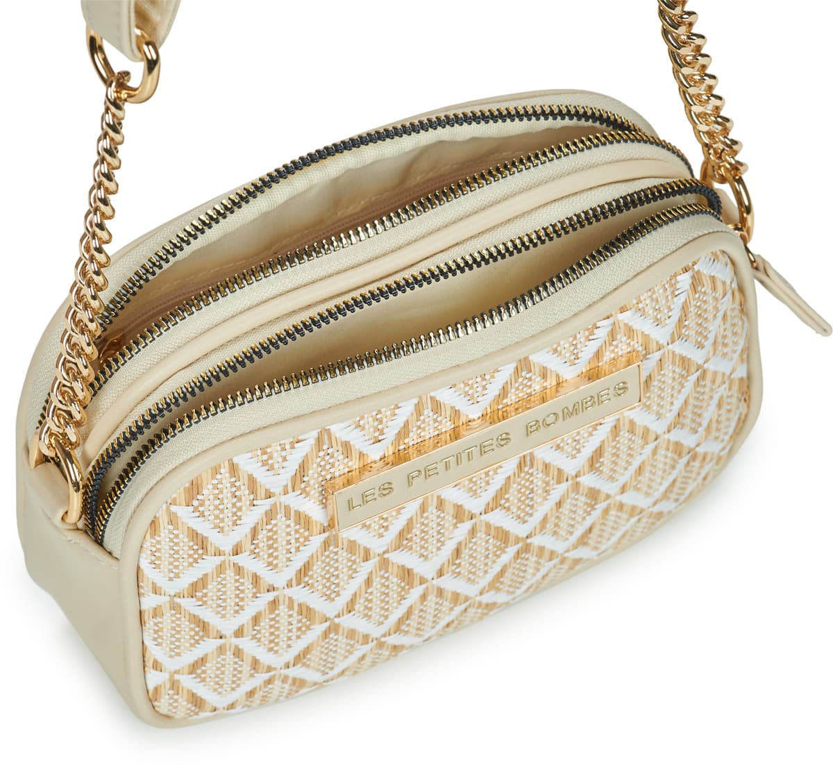 Women's Shoulder Bags Les Petites Bombes Beige