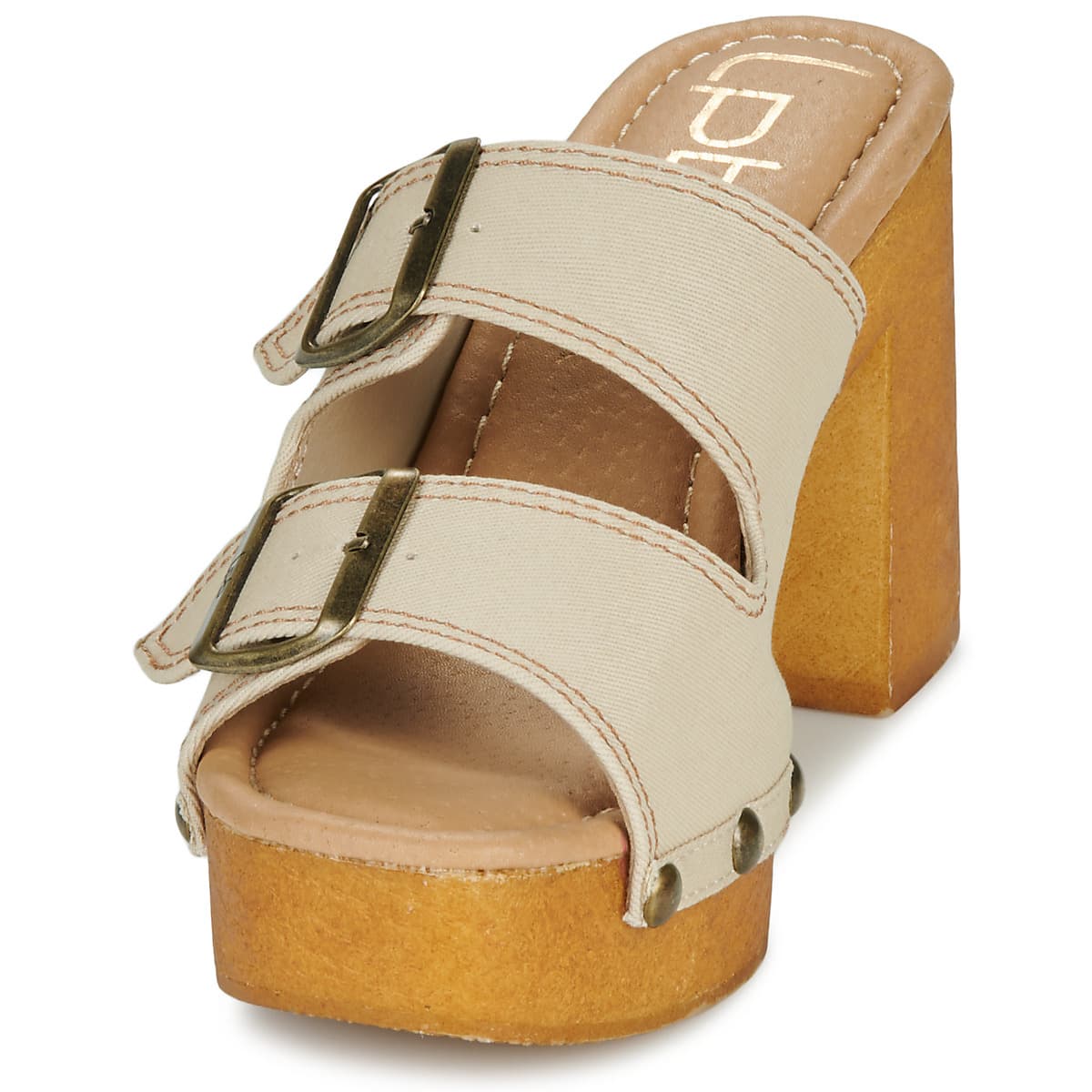 Women's Clogs Les Petites Bombes Beige
