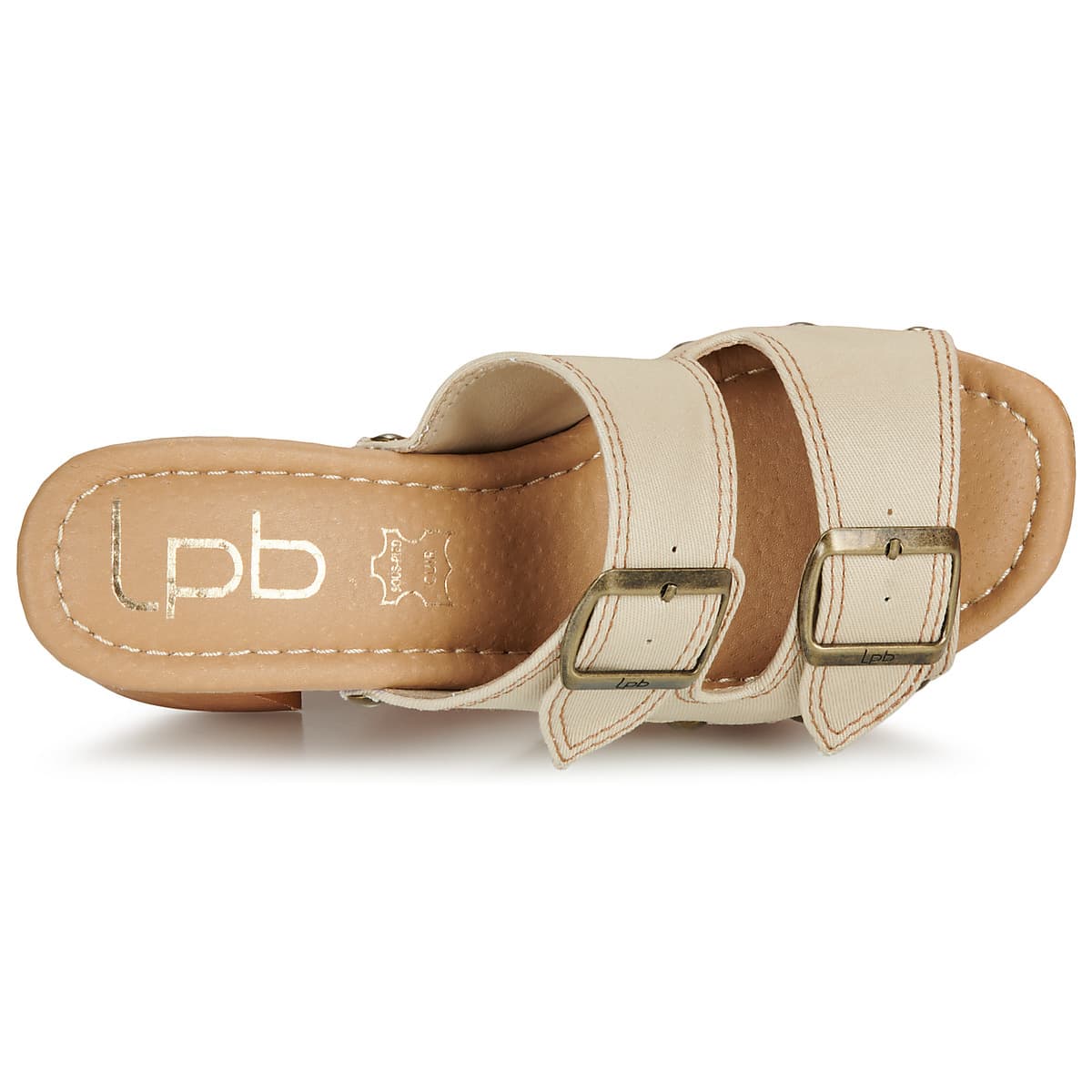 Women's Clogs Les Petites Bombes Beige