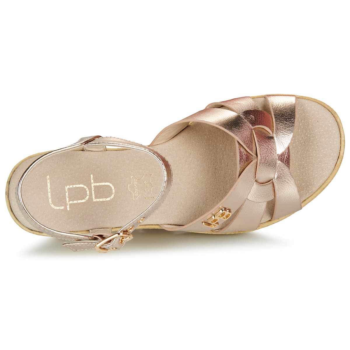 Women's Platforms Les Petites Bombes Gold