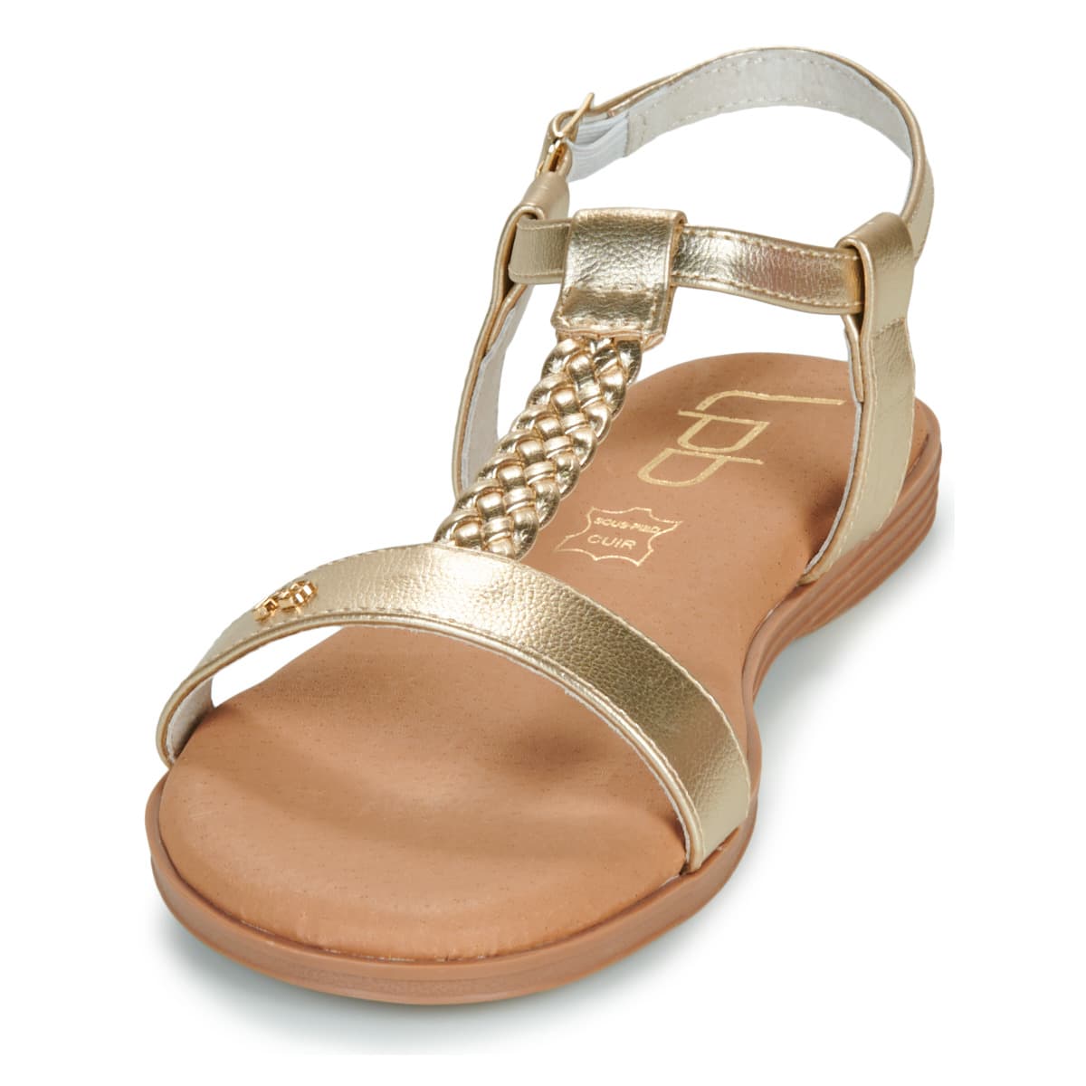 Women's Sandals Les Petites Bombes Gold