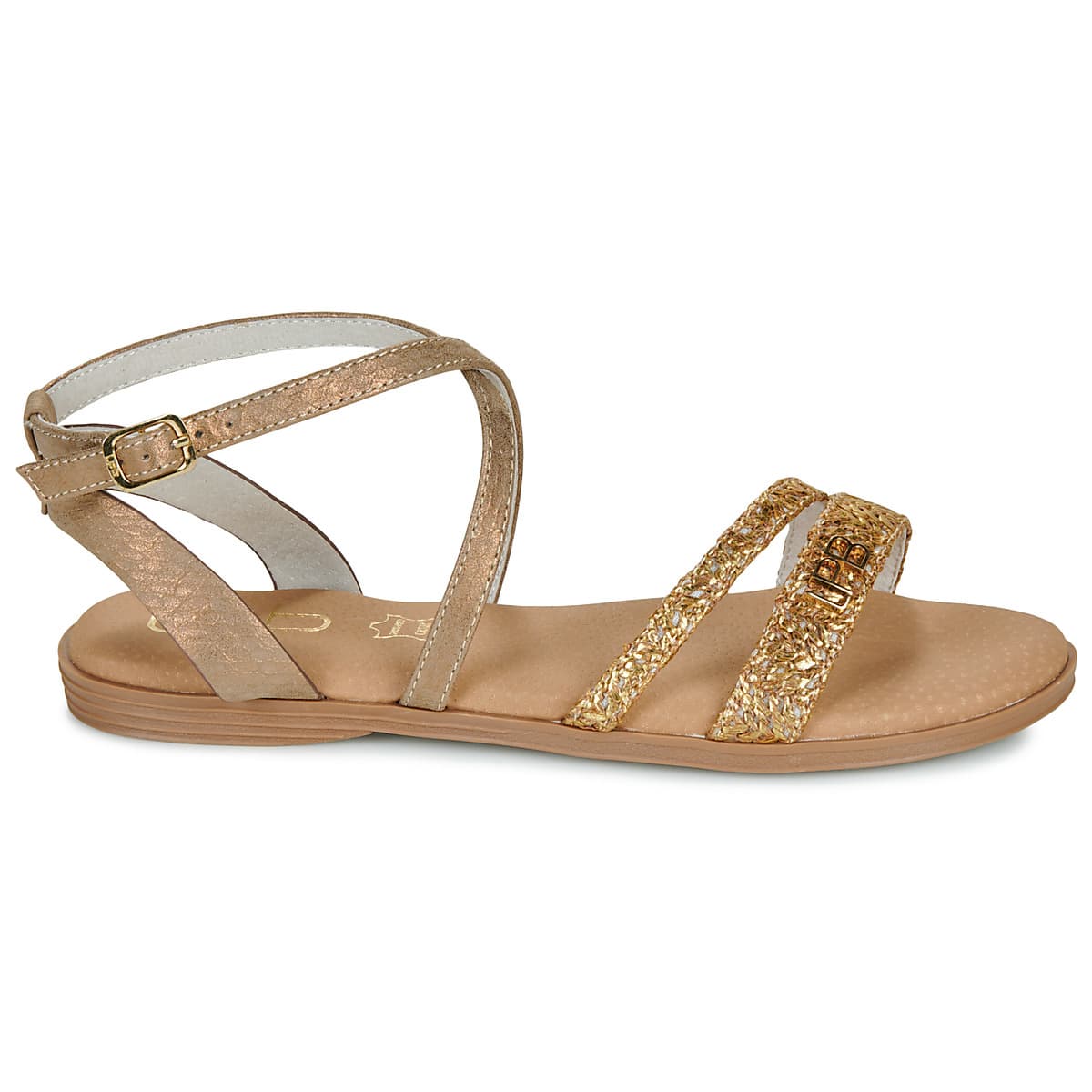 Women's Sandals Les Petites Bombes Gold