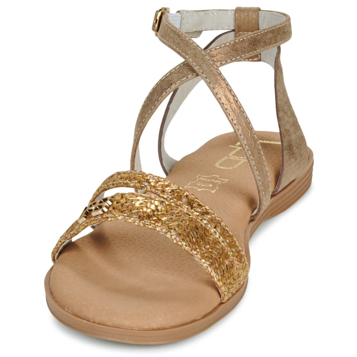 Women's Sandals Les Petites Bombes Gold