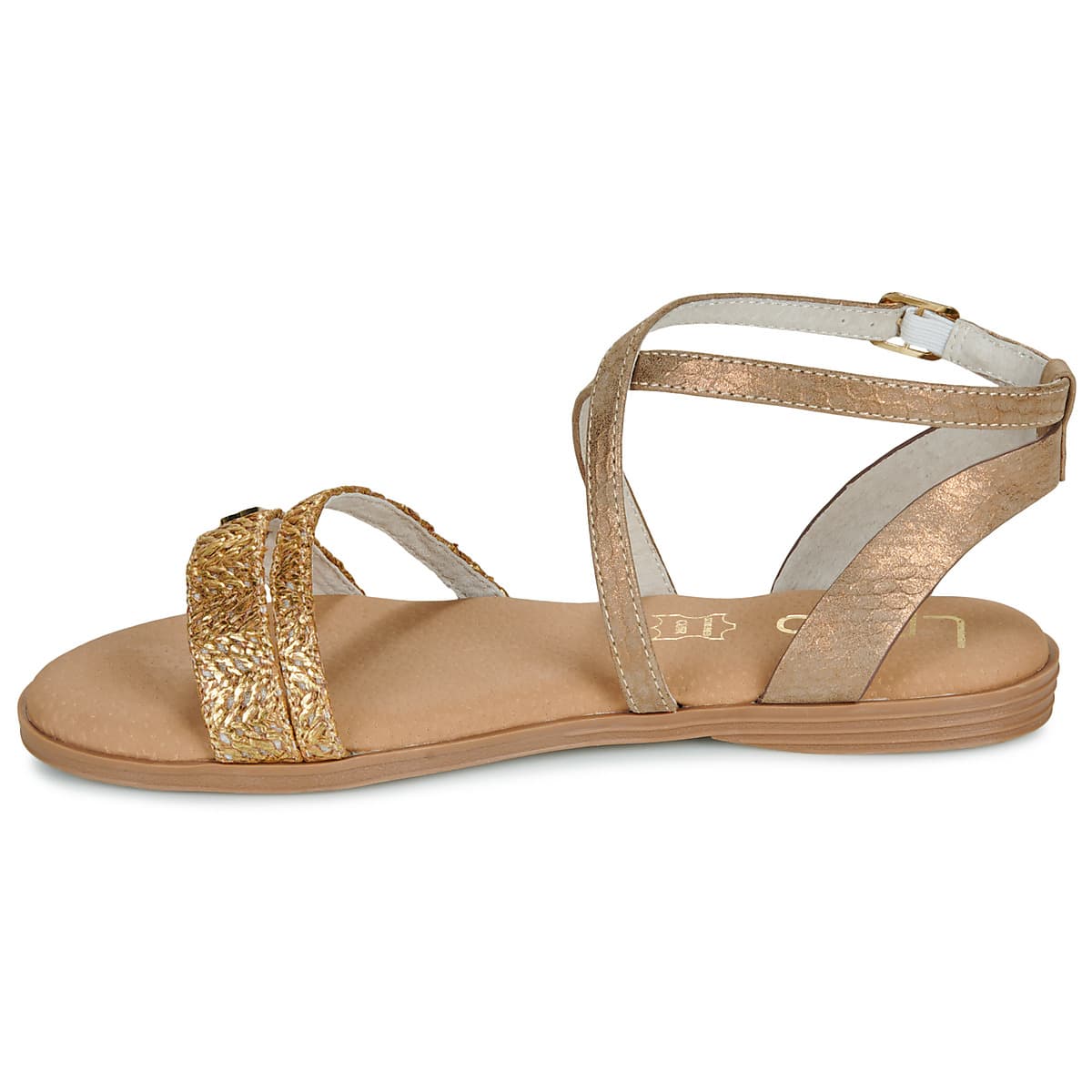 Women's Sandals Les Petites Bombes Gold