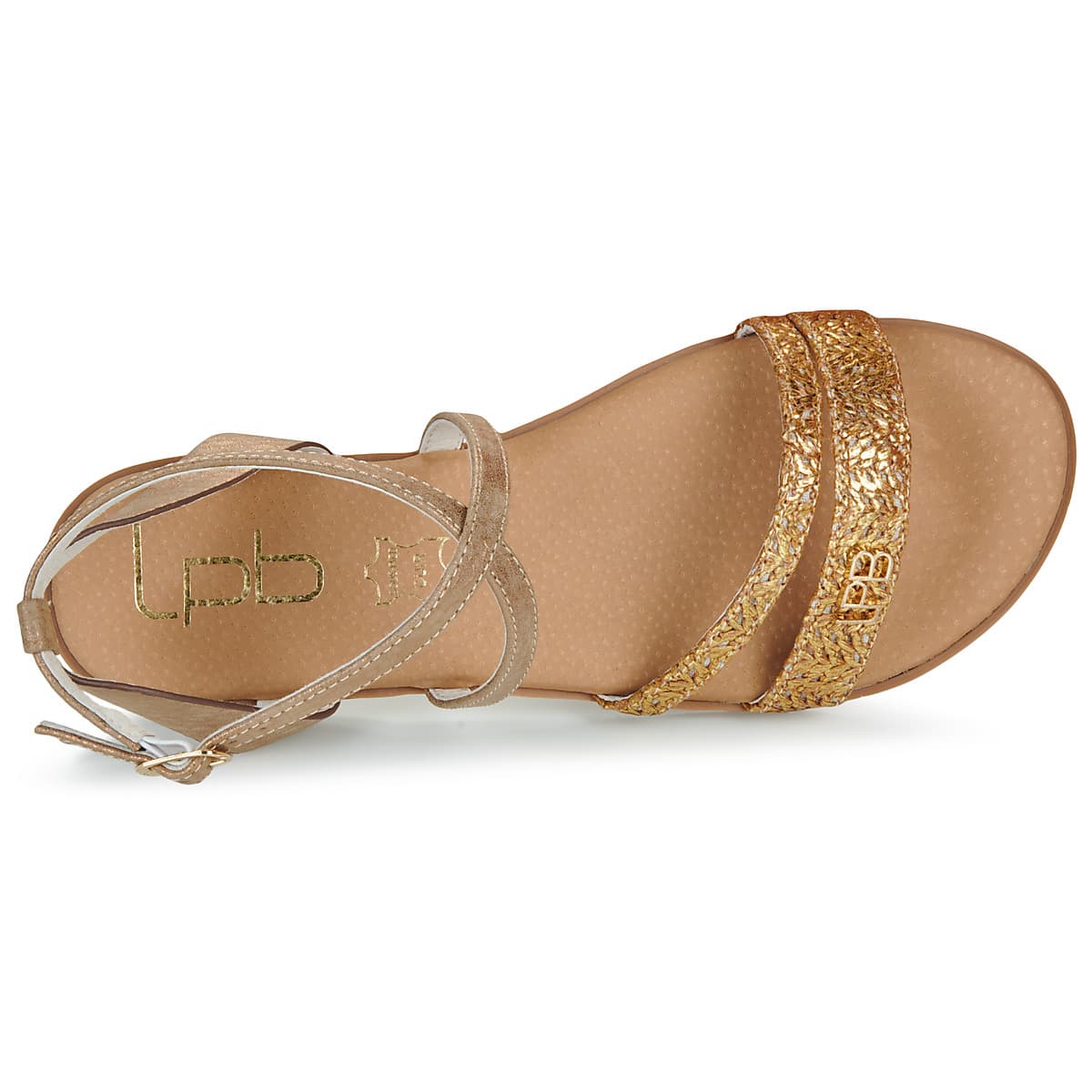 Women's Sandals Les Petites Bombes Gold