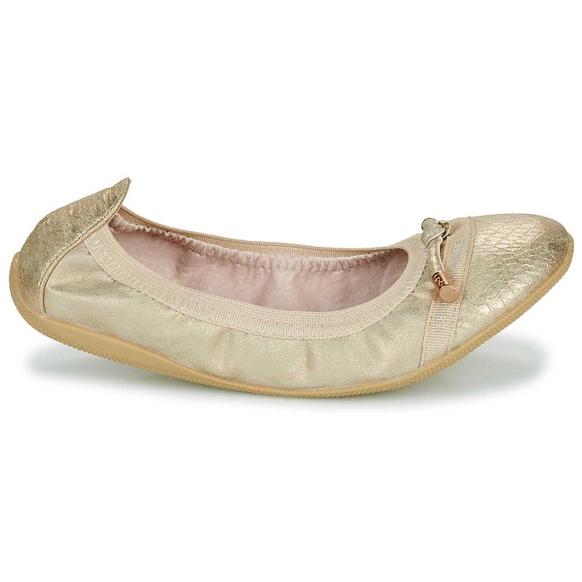 Women's Ballet Flats Les Petites Bombes Gold