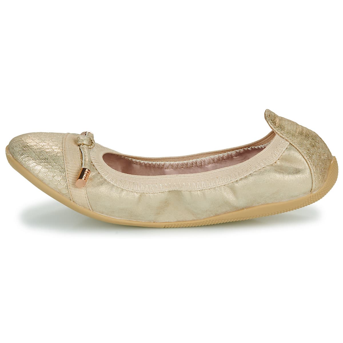 Women's Ballet Flats Les Petites Bombes Gold