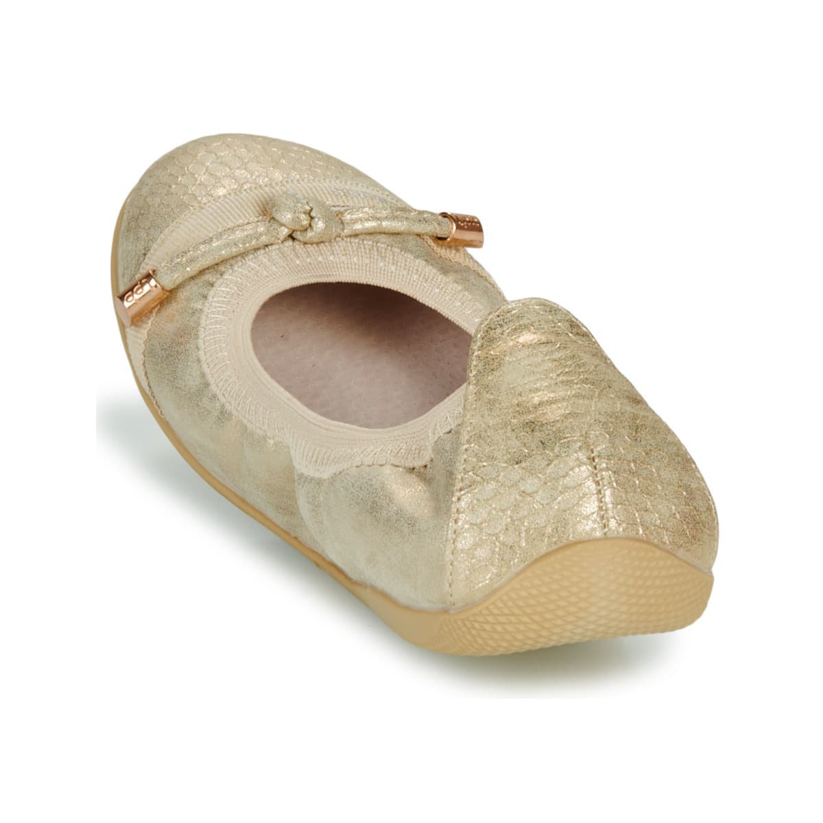 Women's Ballet Flats Les Petites Bombes Gold