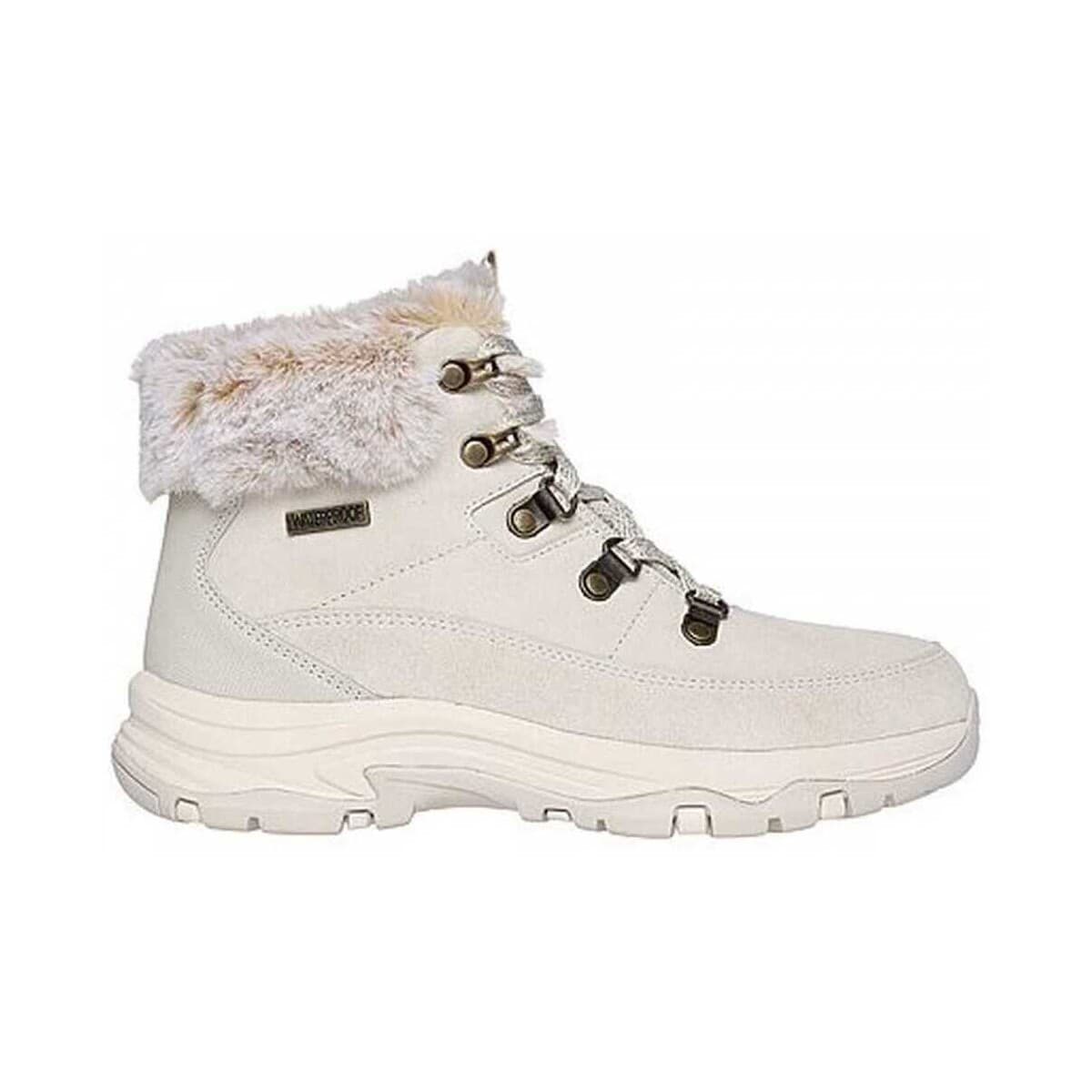Women's Ankle Boots Skechers White